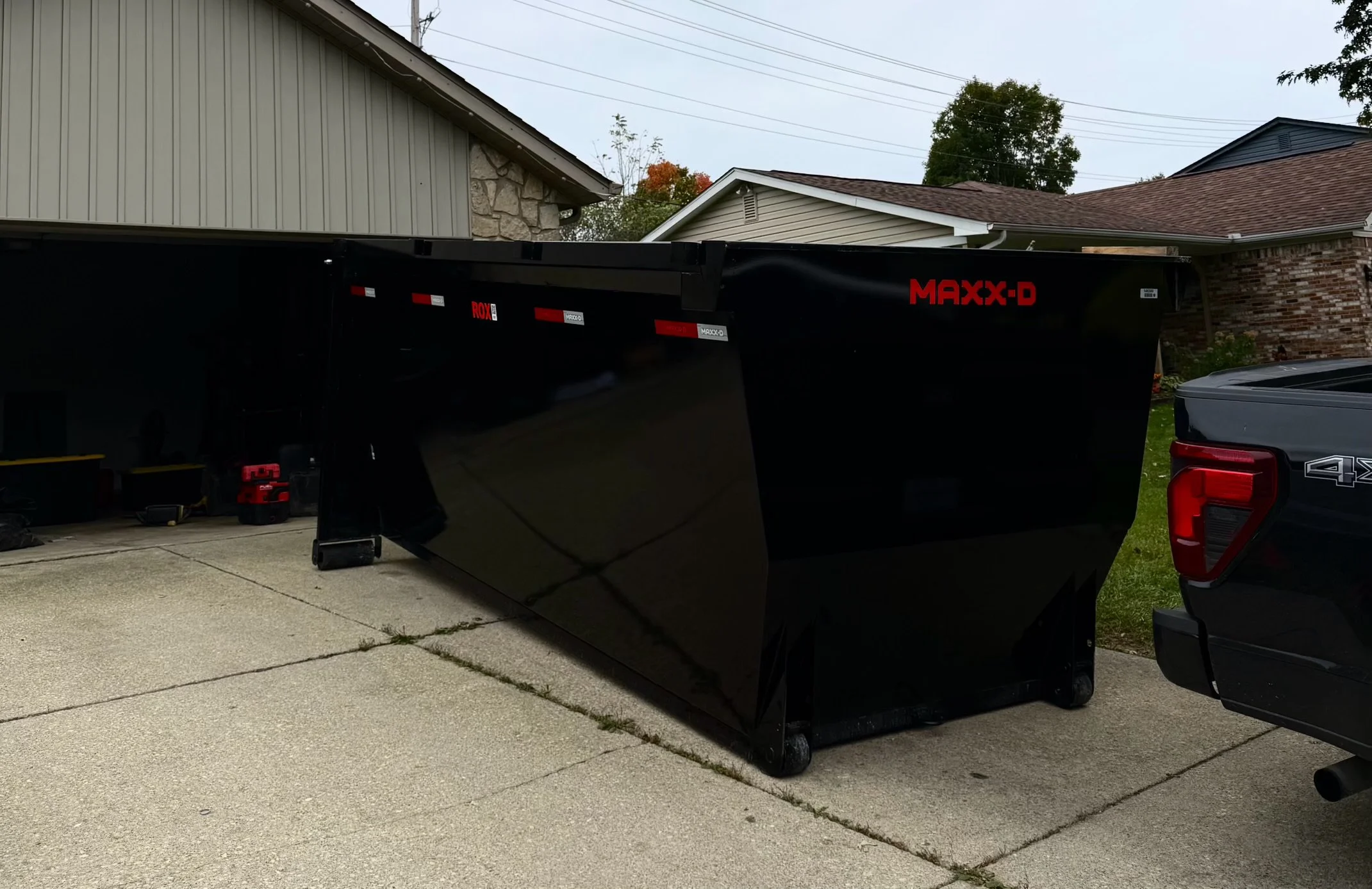 20 and 15 yard roll off dumpster rentals