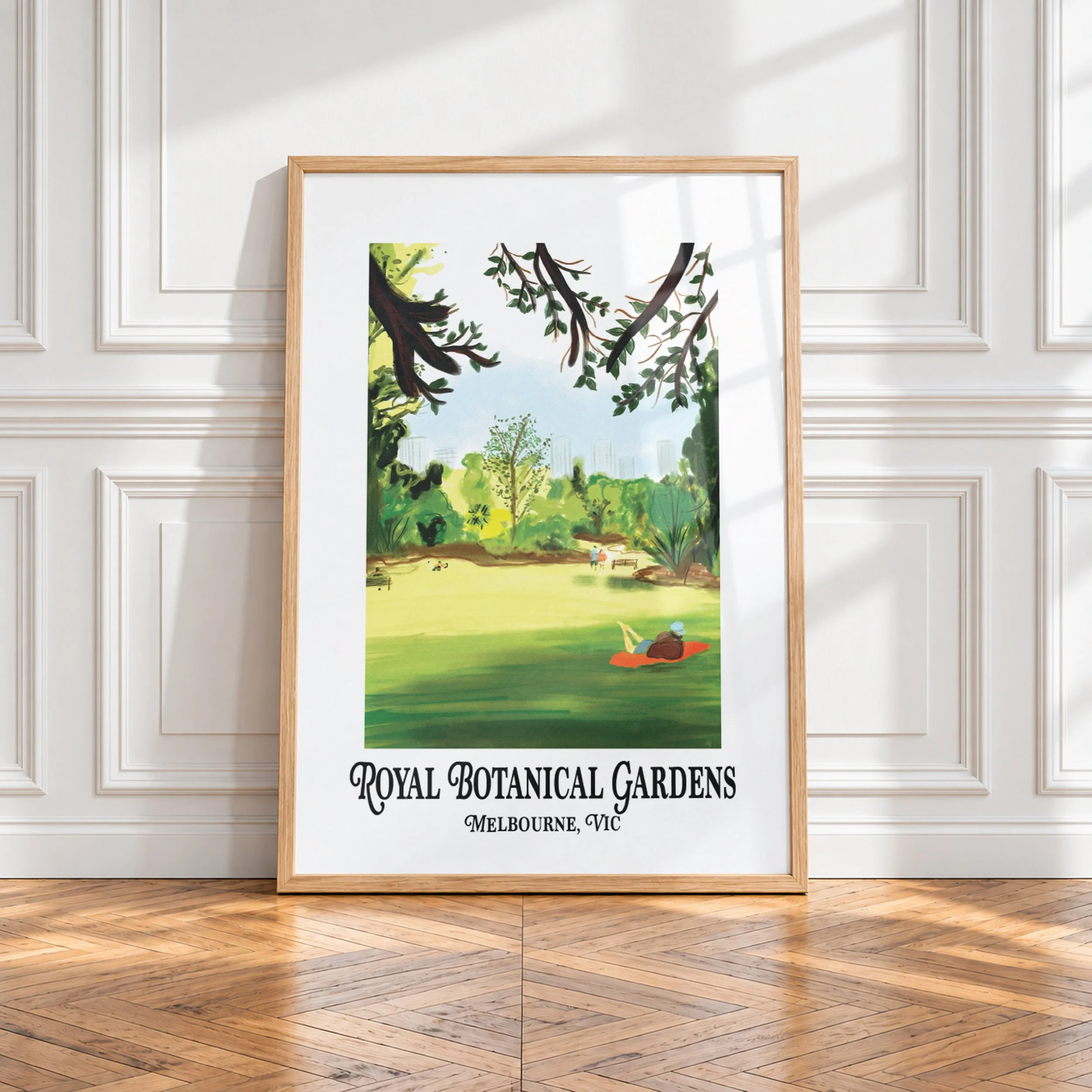 royal botanical gardens poster 