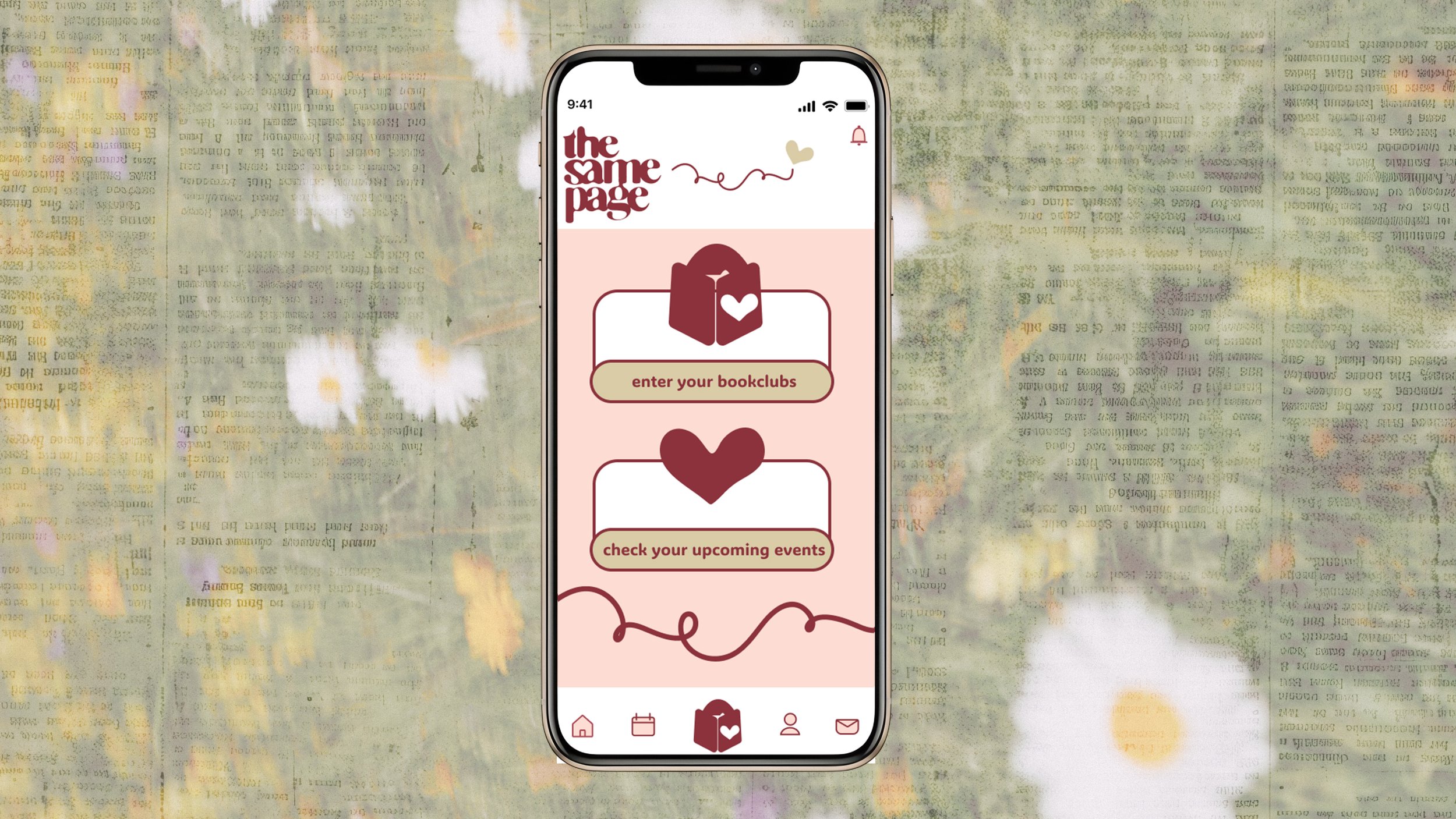 The Same Page Concept & App Design