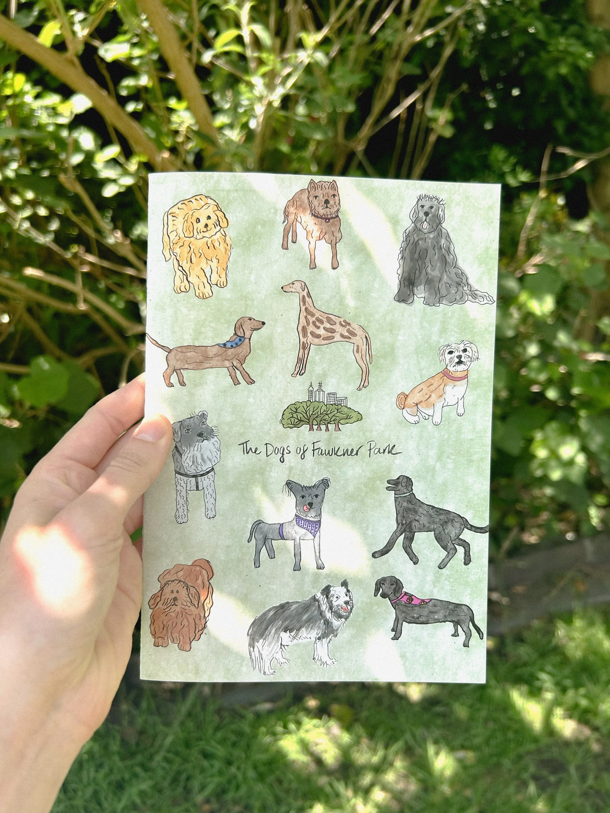 the dogs of fawkner park zine 