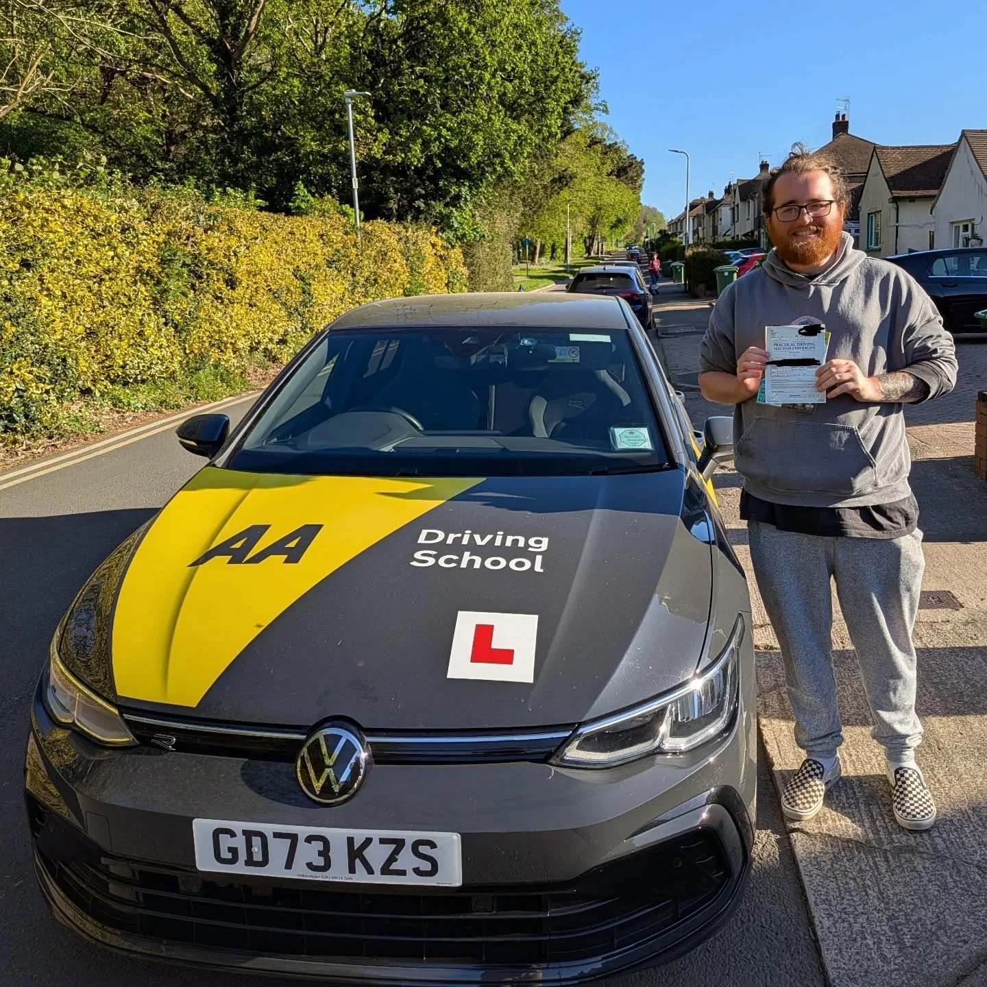 First test of the day at 07:23 means an early start, didn't stop Ryan from passing with only 2 driver faults!
#cardiff #driving #drivinginstructor