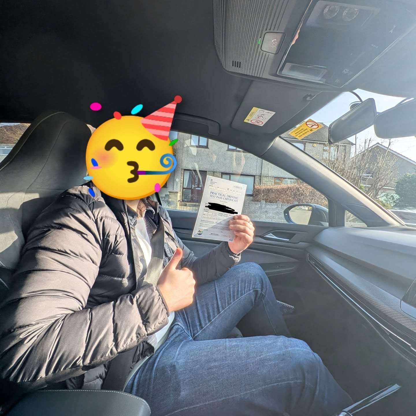 I've known Jim for the last 14 years, so I'm really happy to have finally helped him to get his driving license. Despite plenty of arguments in the car, he came away with a great result with a first time pass in the sunshine this morning!
#cardiff #d