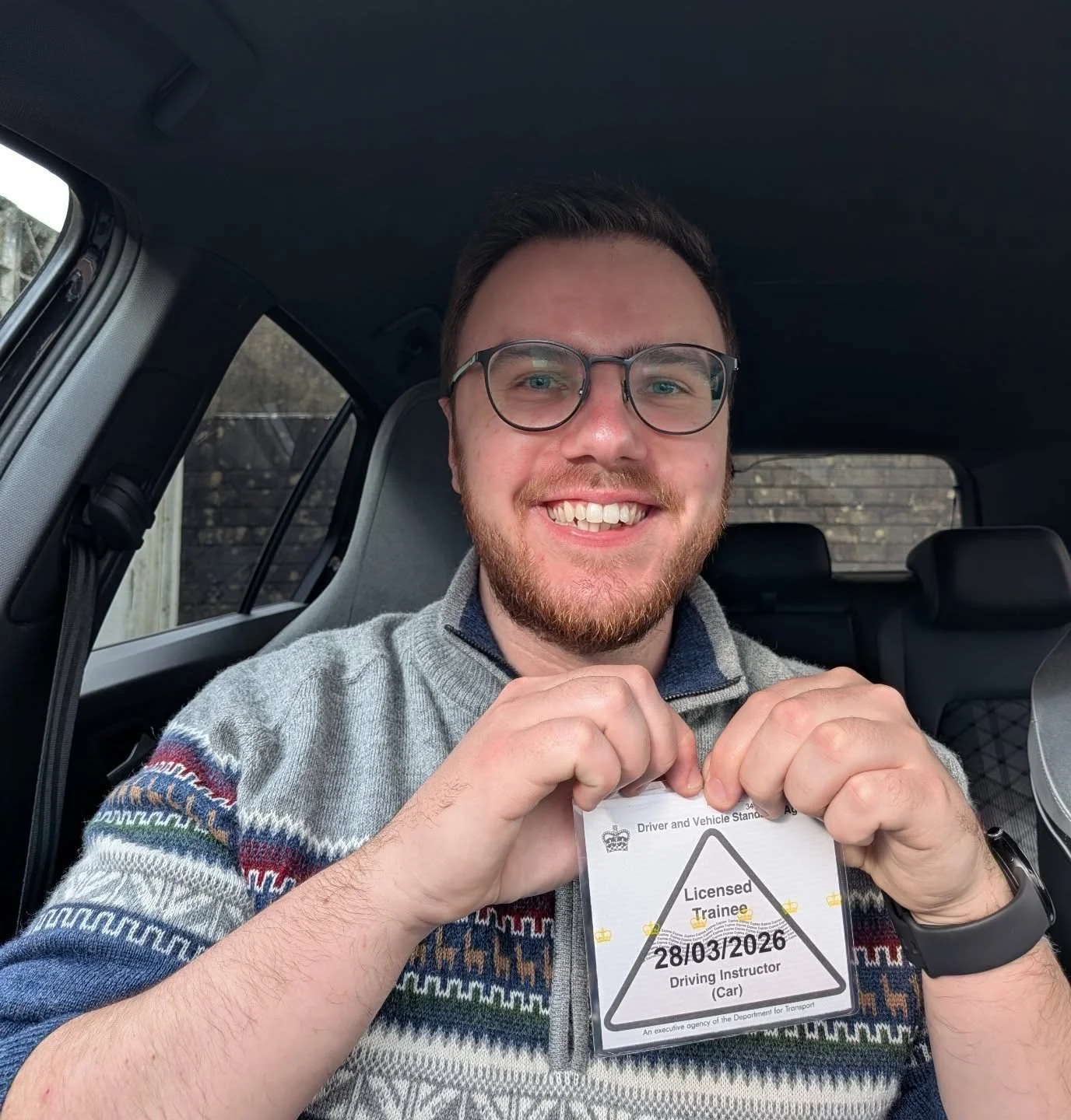Goodbye pink triangle, hello green octagon!
This morning I passed the third and final exam to become an Approved Driving Instructor.
It's not an easy journey, and I'm extra proud to say that I passed all three exams on the first attempt!
Thank you to