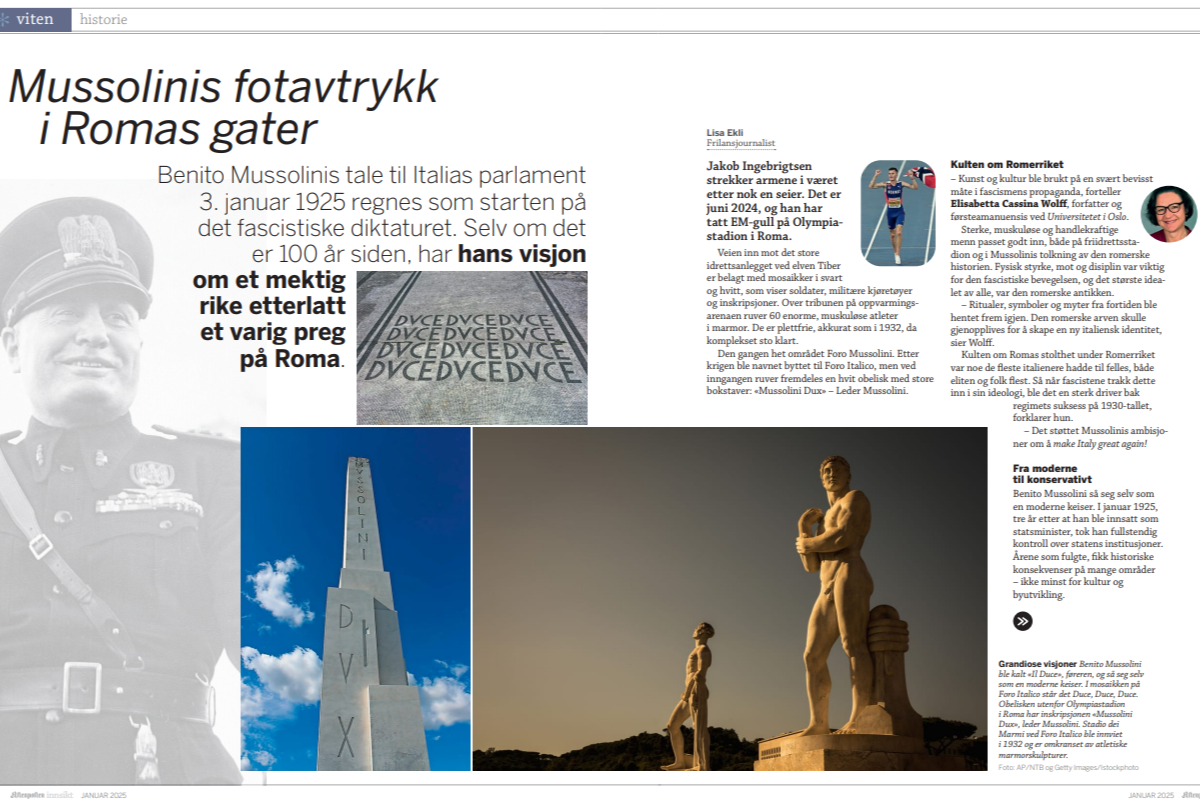 Artikkel for Aftenposten Innsikt.