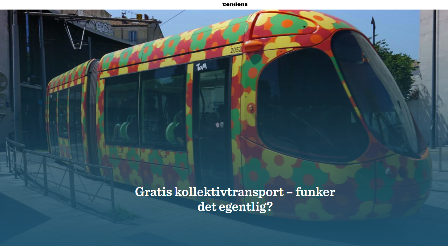 Artikkel i Samfunnsviternes magasin, Tendens.