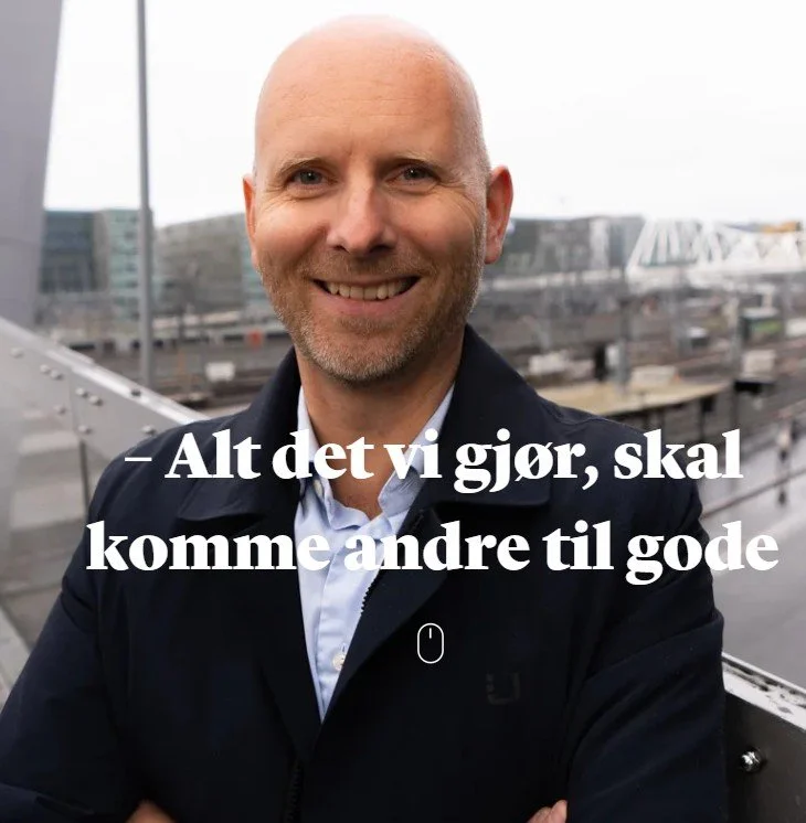 Lederportrett for KLP Eiendom