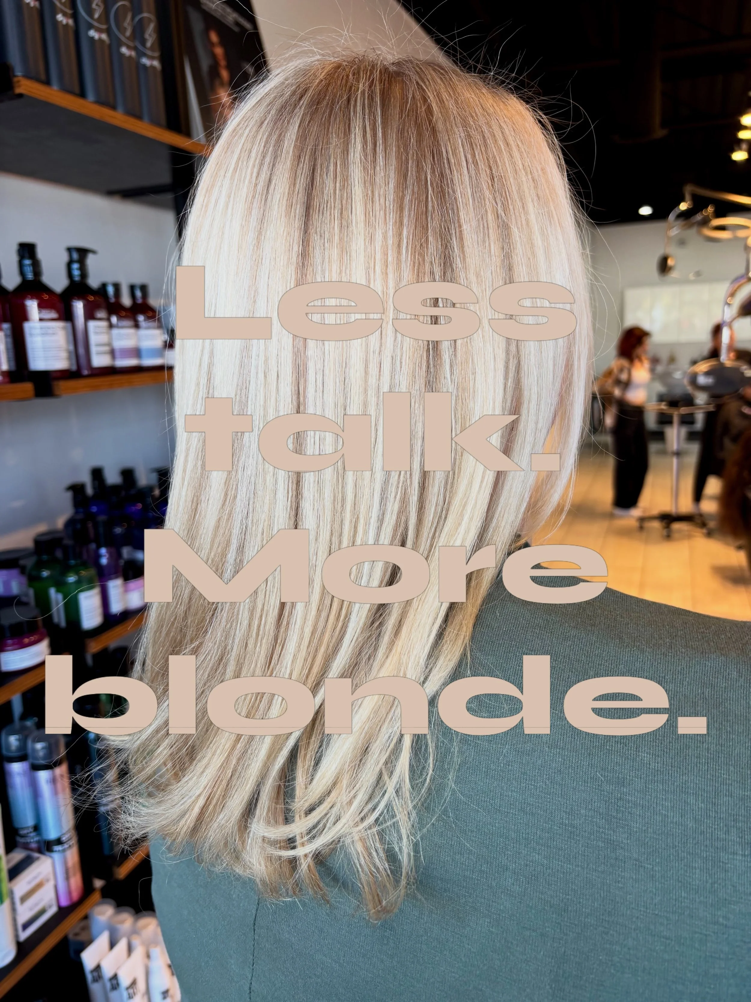 less talk. more blonde. 🤍

Soft dimension, seamless brightness, and the perfect lived-in blonde.

Full Highlight + Take Root by Skye
Blowdry by Monti ✨

#dynfly #LorealProfessionnel #DimensionalBlonde #LuxuryBlonde #BlondeSpecialist