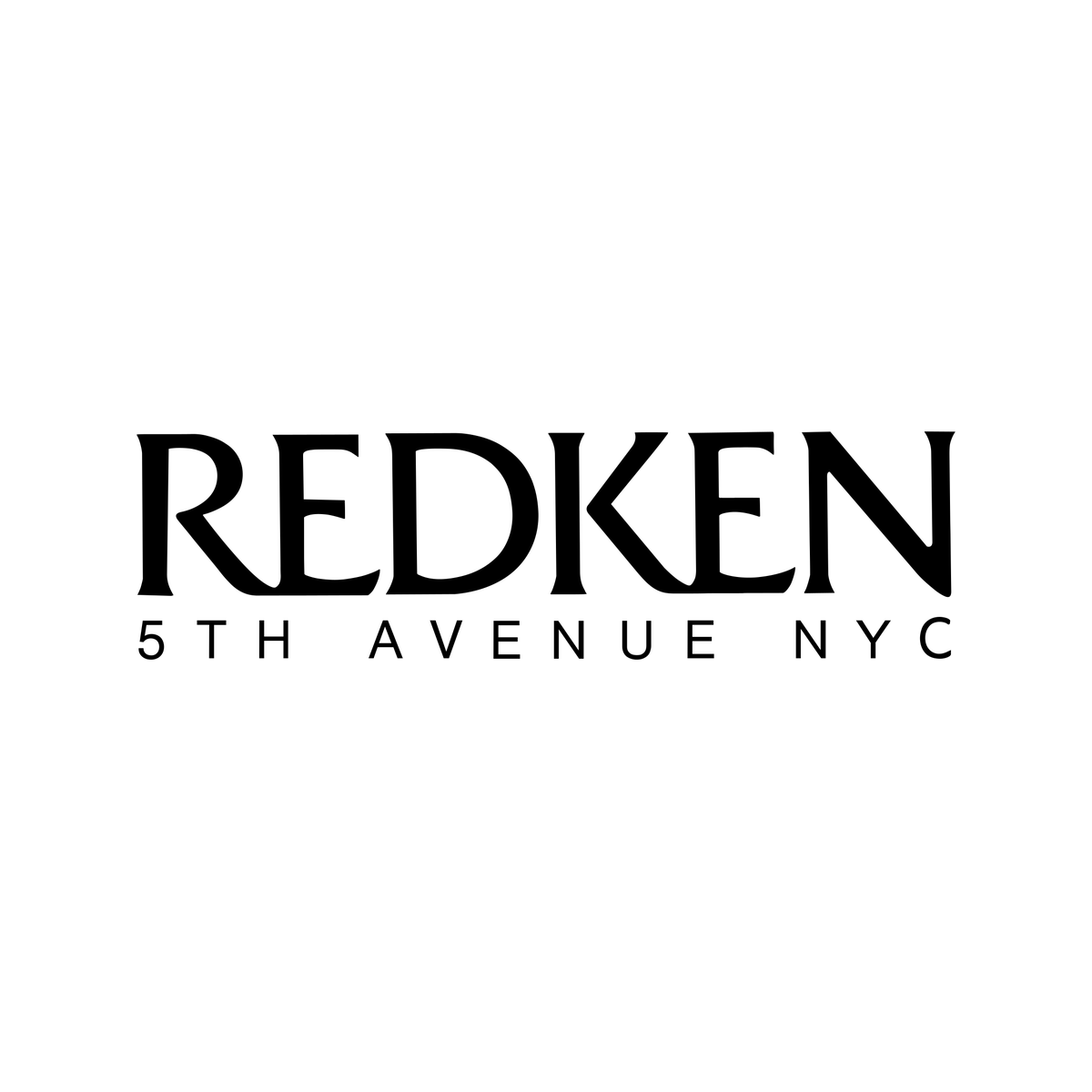 Black text on white background displaying 'REDDEN 5TH AVENUE NYC'.