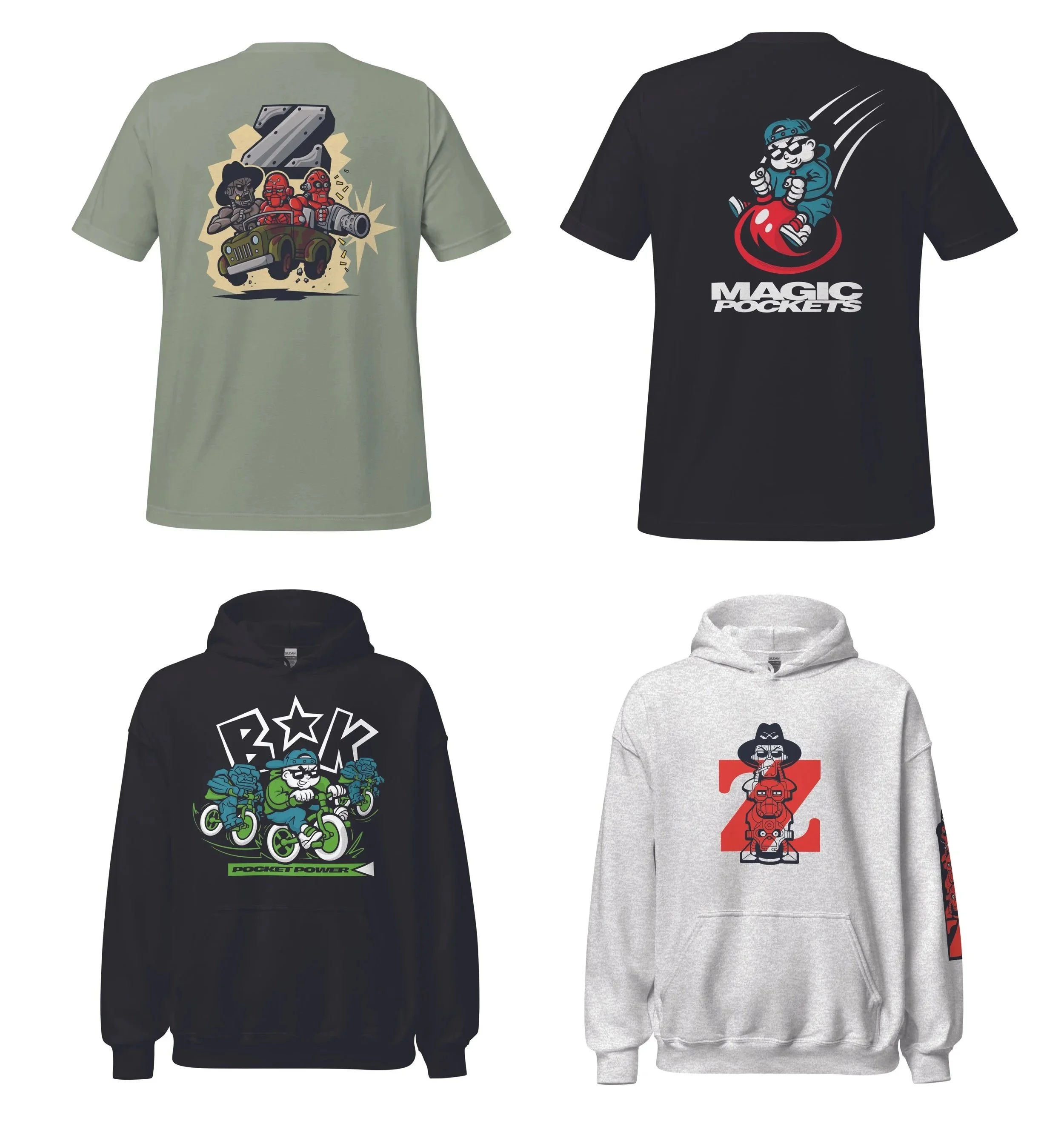 RETRO REBELLION SHIRT DESIGNS