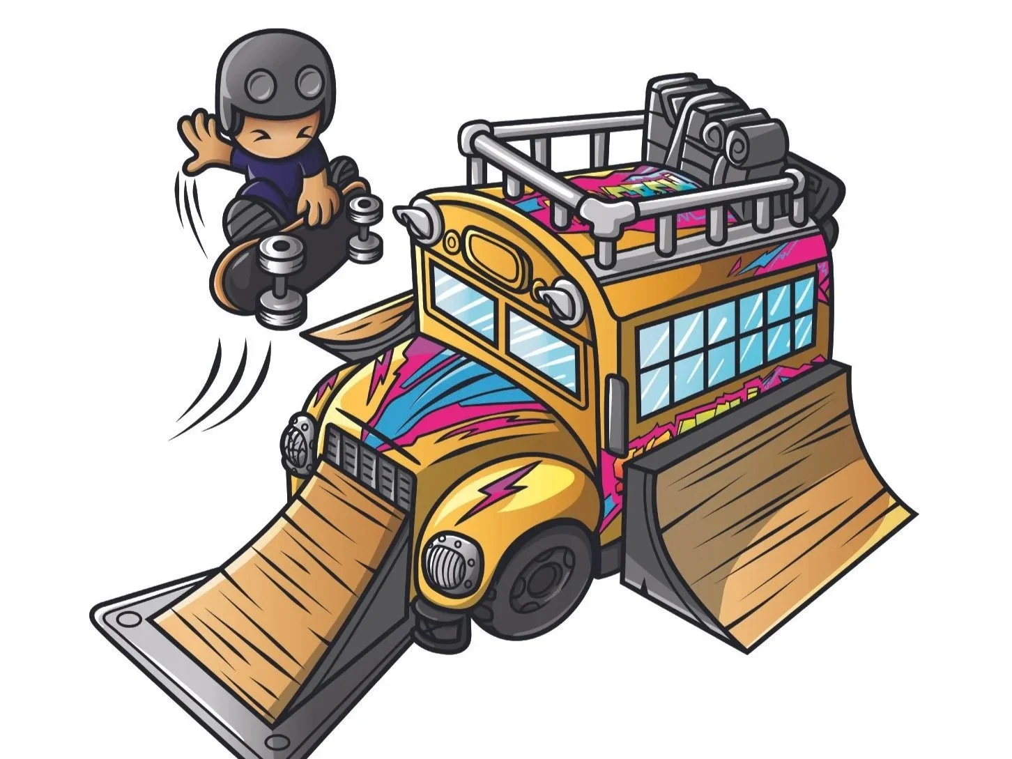 SK8 CREW ILLUSTRATIONS