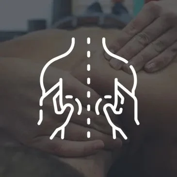 Sports massage treatment