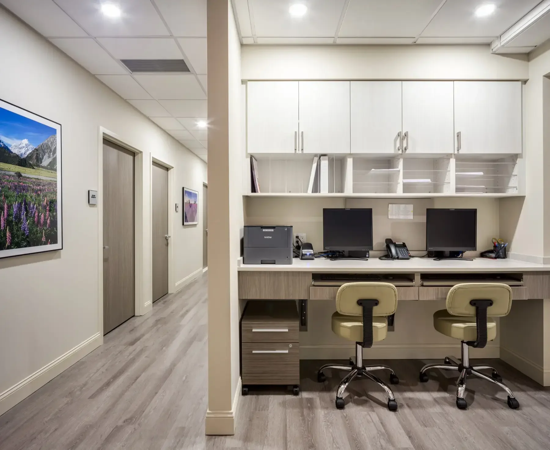 Carnegie Women’s Health, New York City — office interior 6. Image sourced from Archetype Architecture.