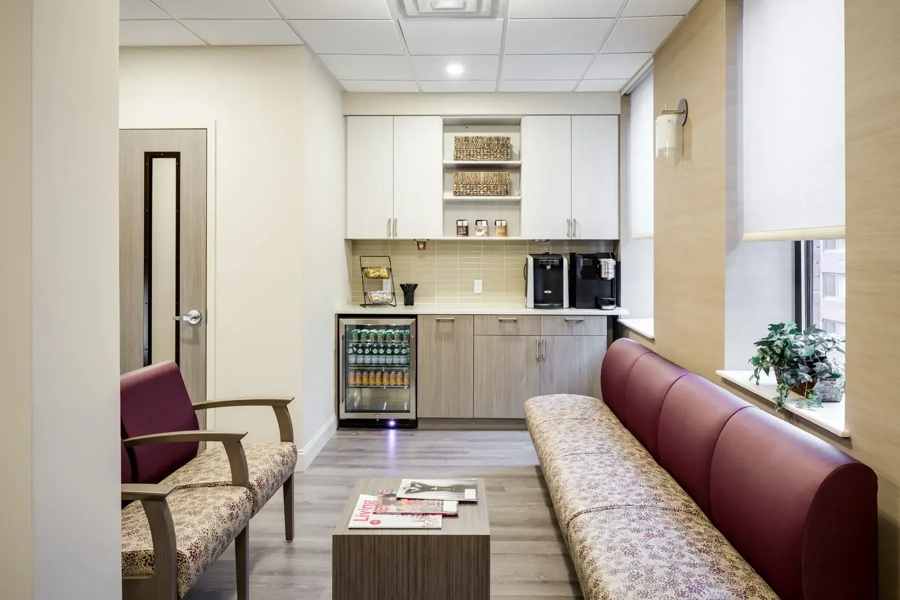 Carnegie Women’s Health, New York City — office interior 5. Image sourced from Archetype Architecture.