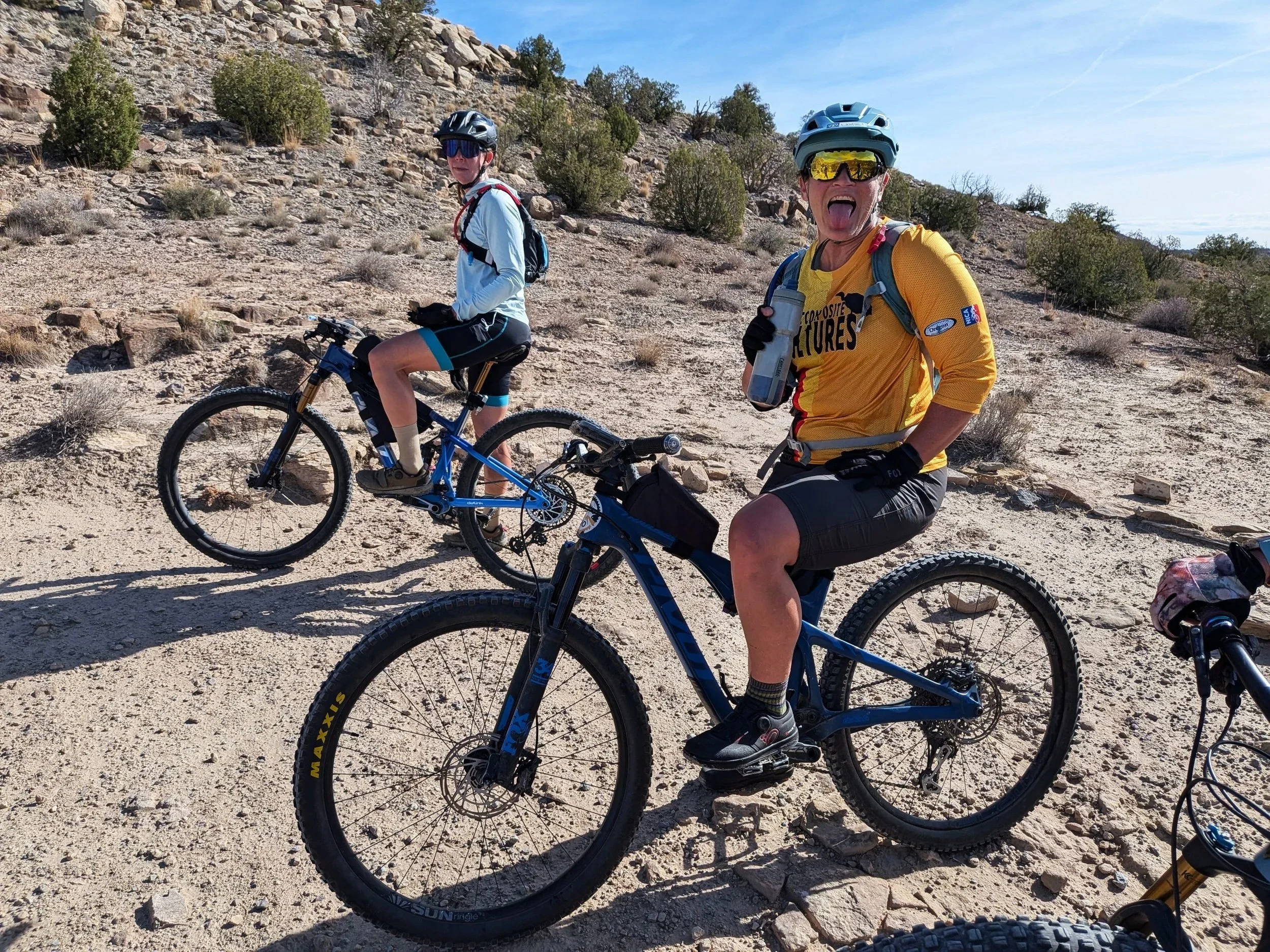 Mountain bikers have the best attitudes!