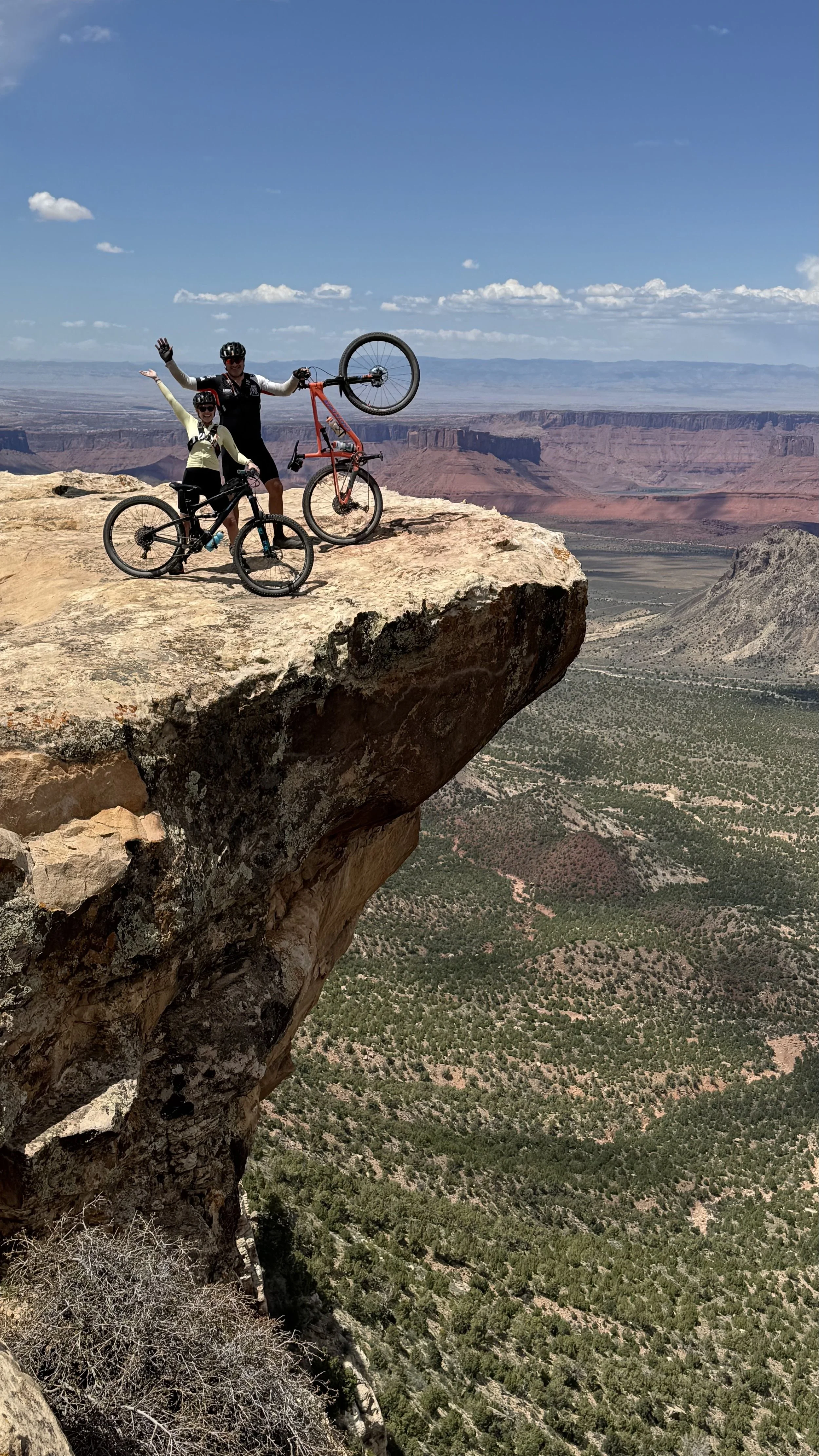Classic overlook on the Kokopelli