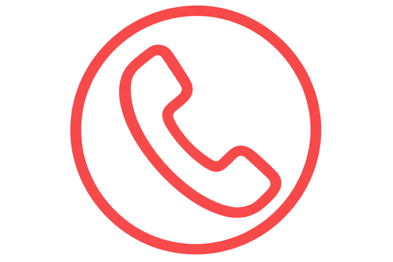 Neon red logo with a stylized 'Q' inside a circle.