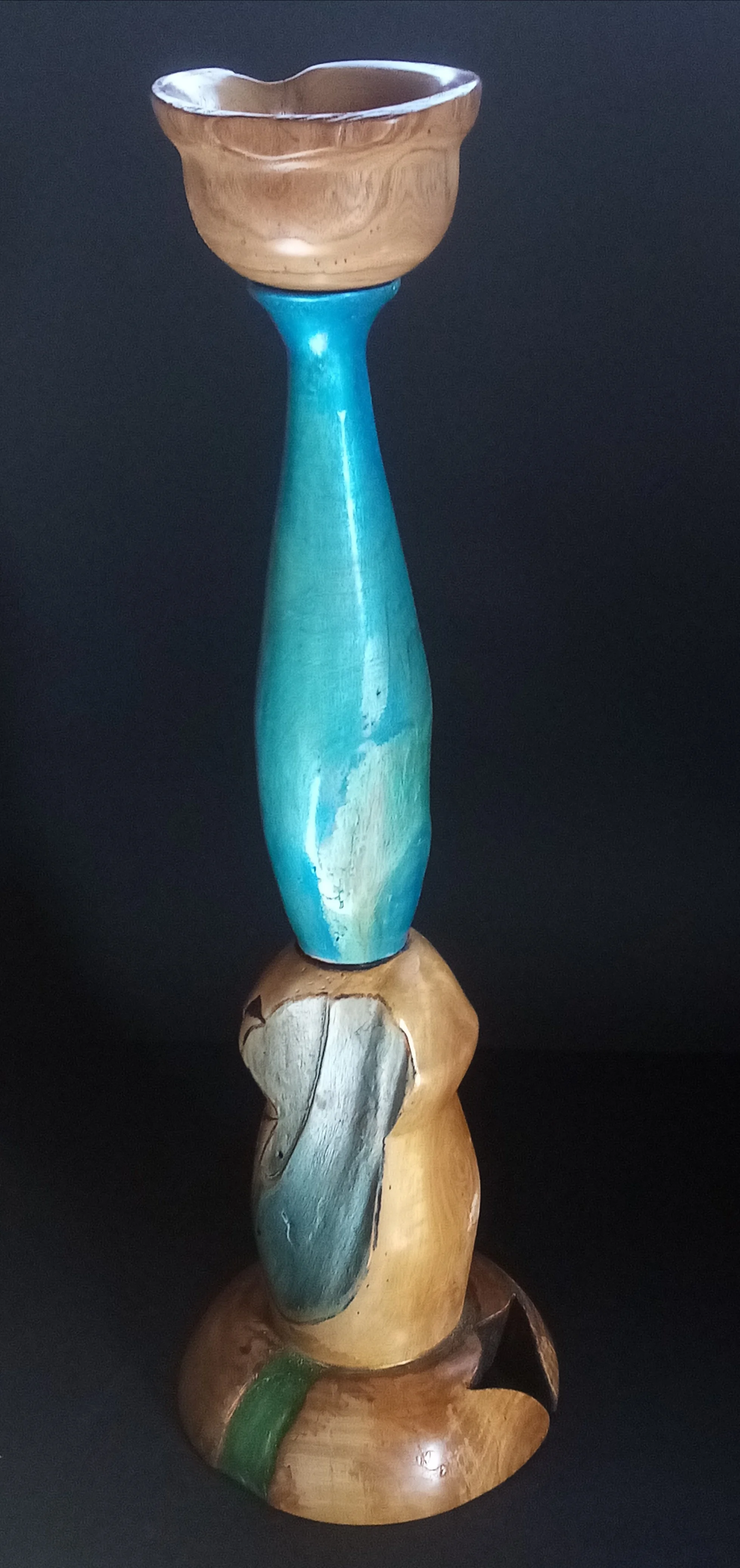 Floración · Cuenco sobre pedestal