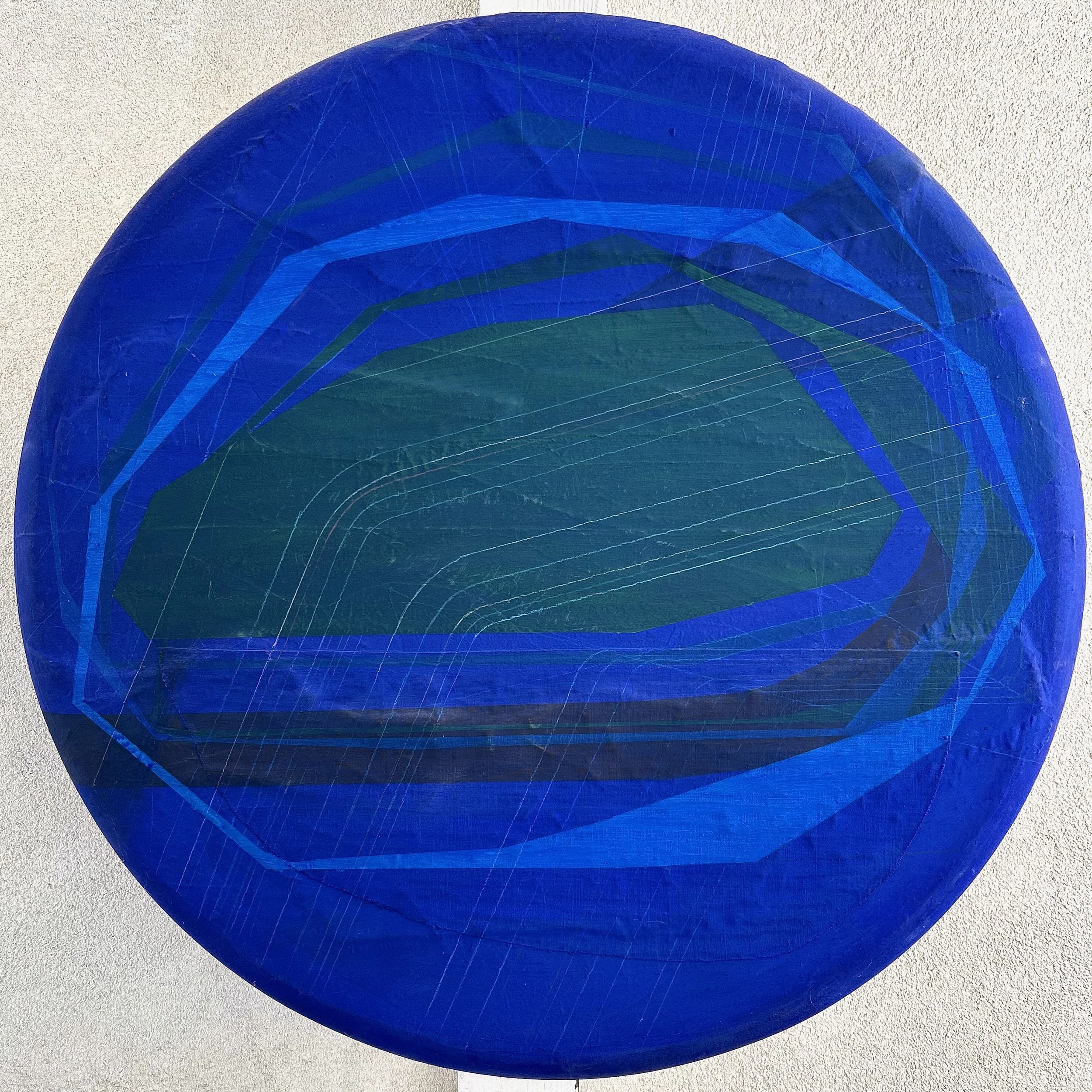 Joshua Tree 12am, 30 inch diameter 