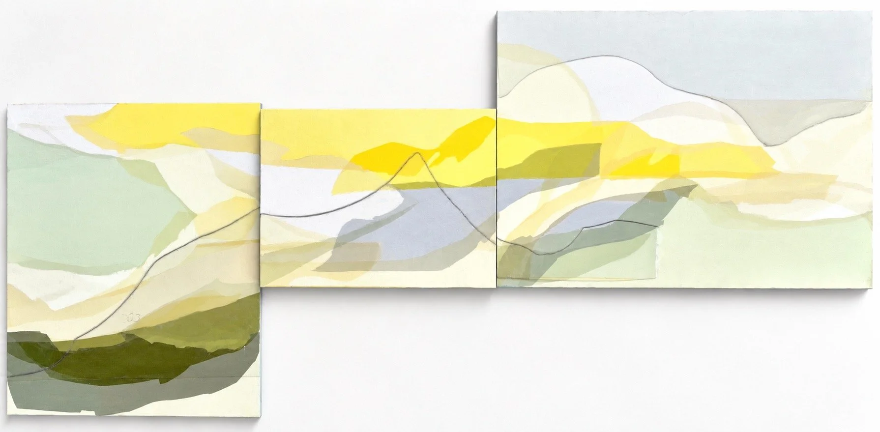 San Francisco Hike, 27 x 54.5 inches