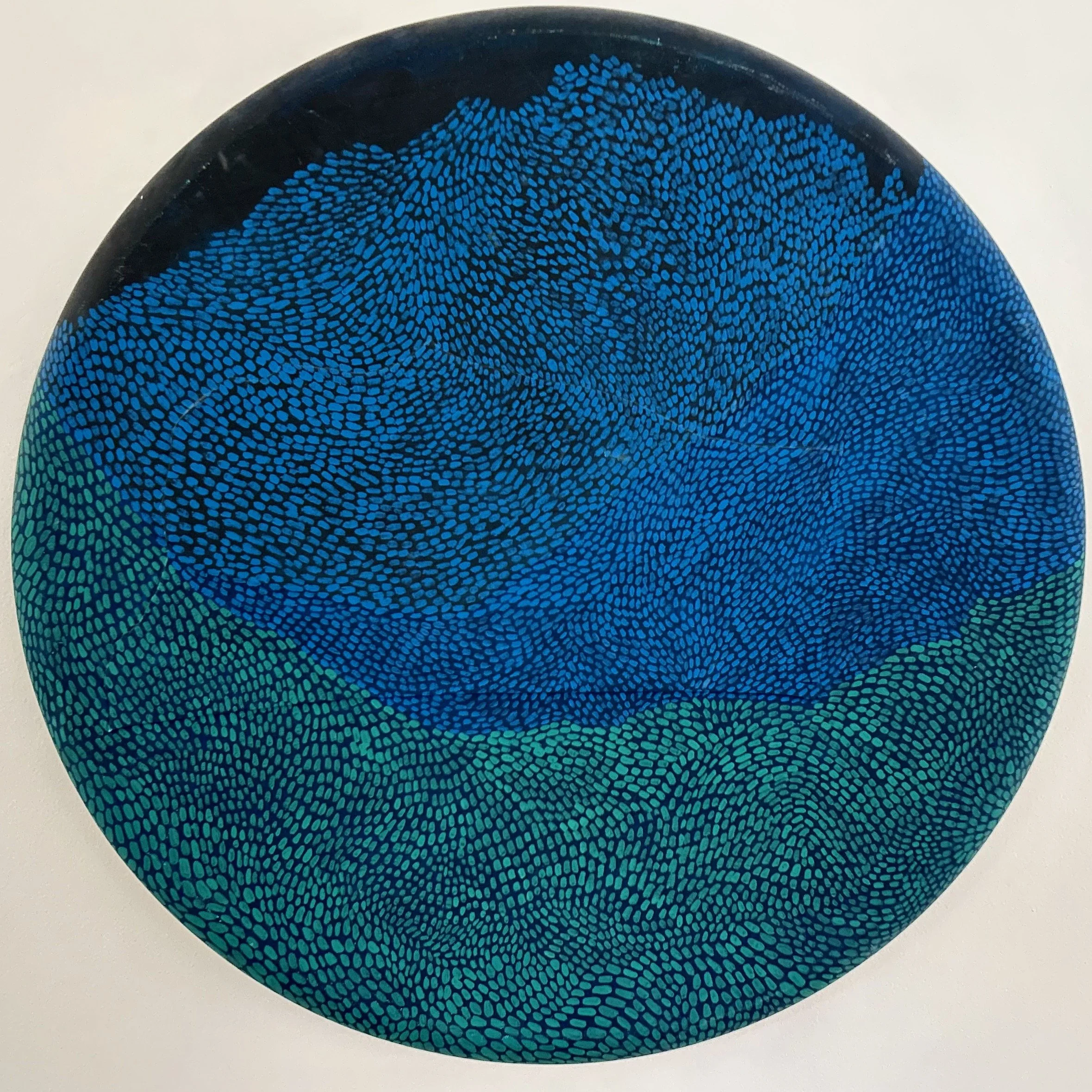 Joshua Tree 2am, 30 inch diameter 
