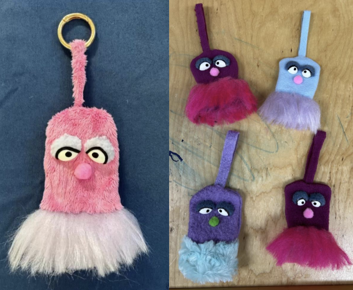 "Character" Keys Cover Keychains