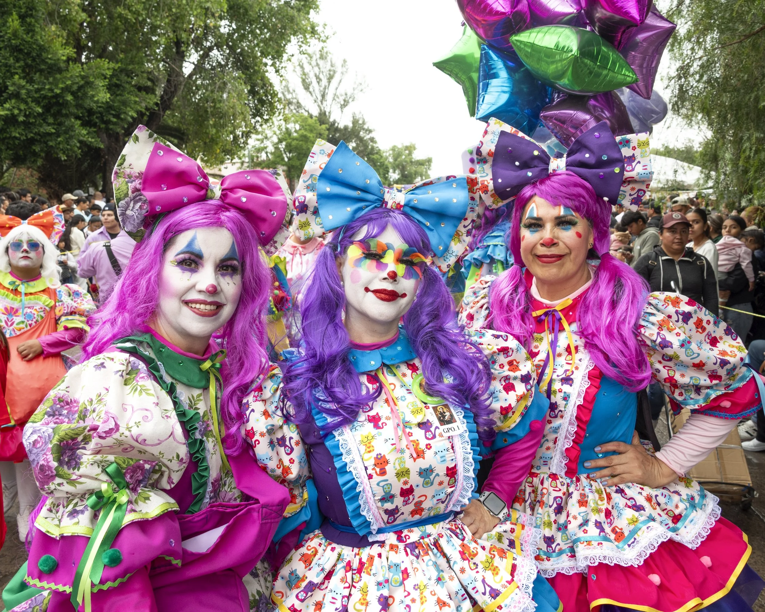 Three Clowns