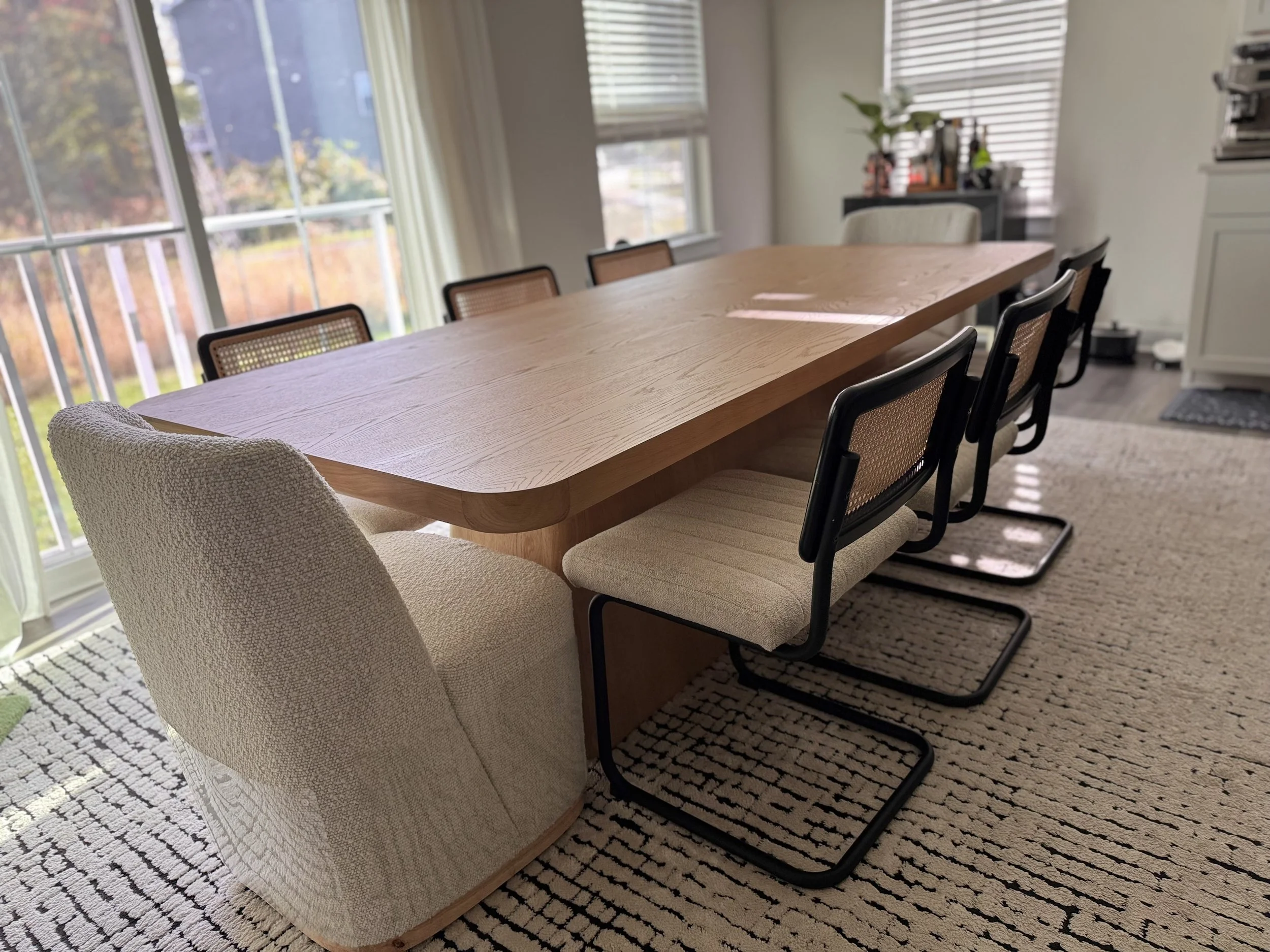 Lowell Pedestal Dining Table