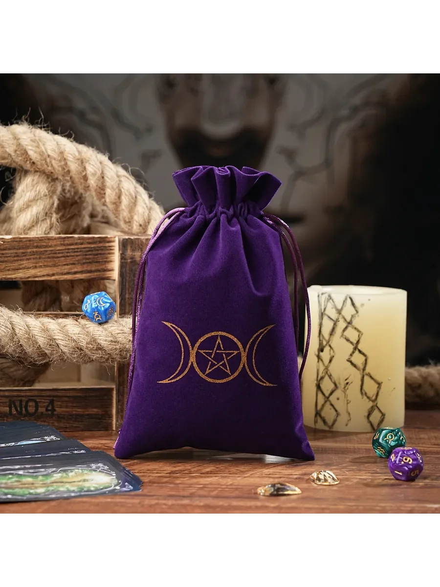 Boho Crystal Pouch