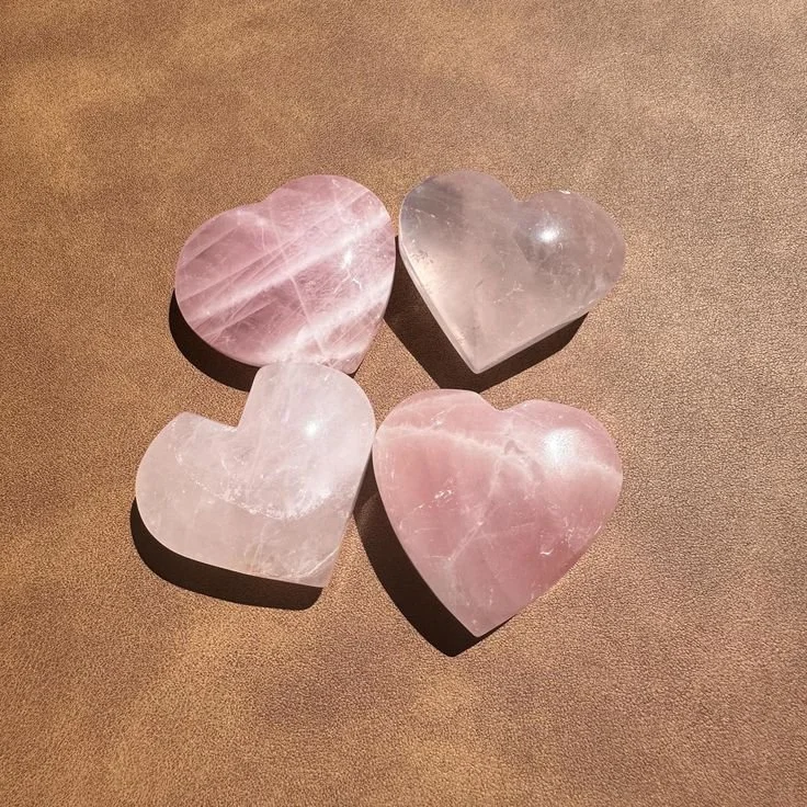 Rose Quartz Heart