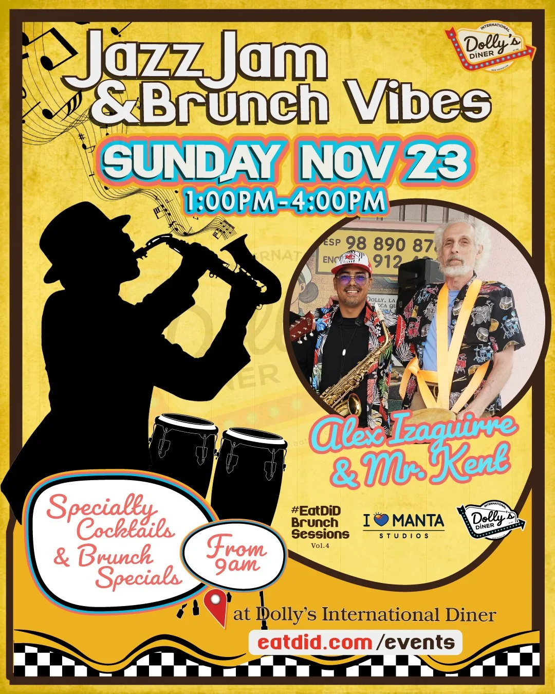 Jazz Jam &amp; Brunch Vibes @ Dolly’s