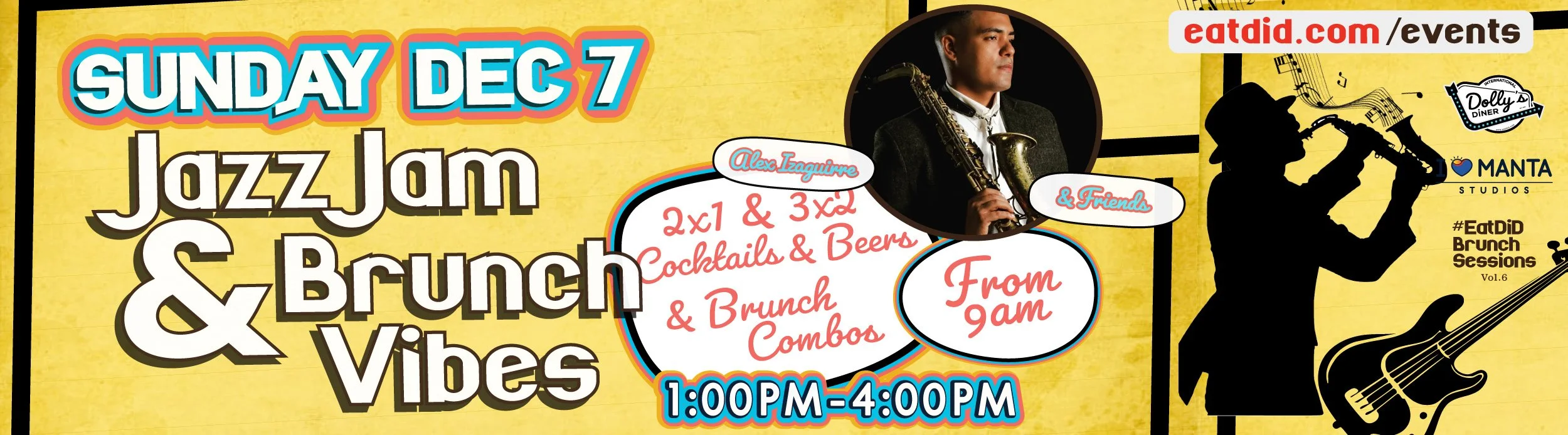 Jazz Jam &amp; Brunch Vibes @ Dolly’s: Vol. 6