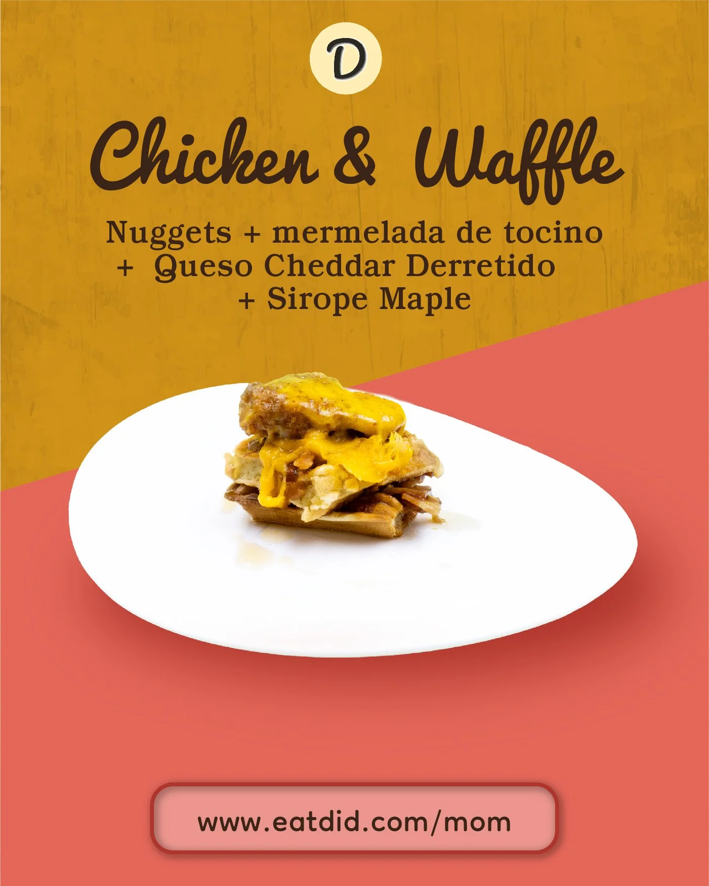 Chicken and Waffles de Dolly's International Diner