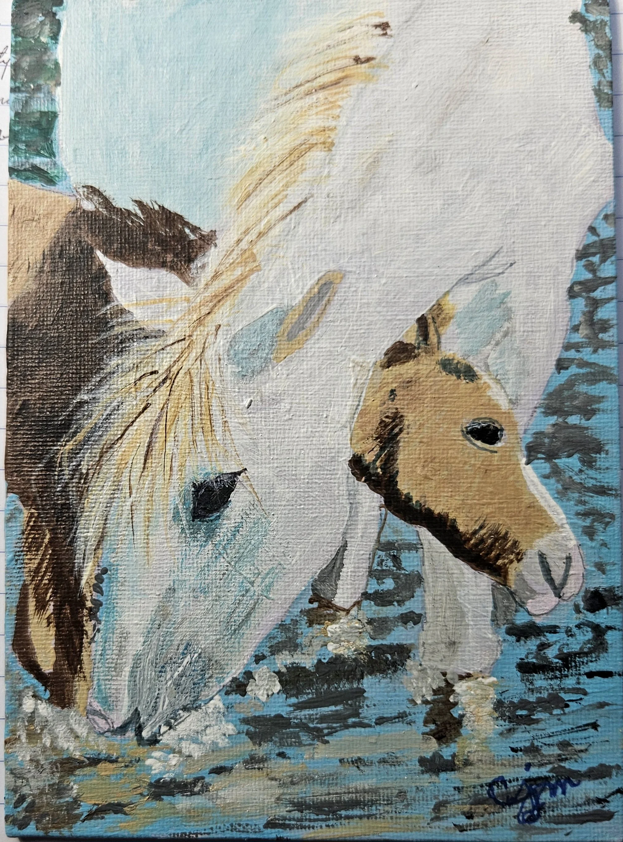 Mother and Foal