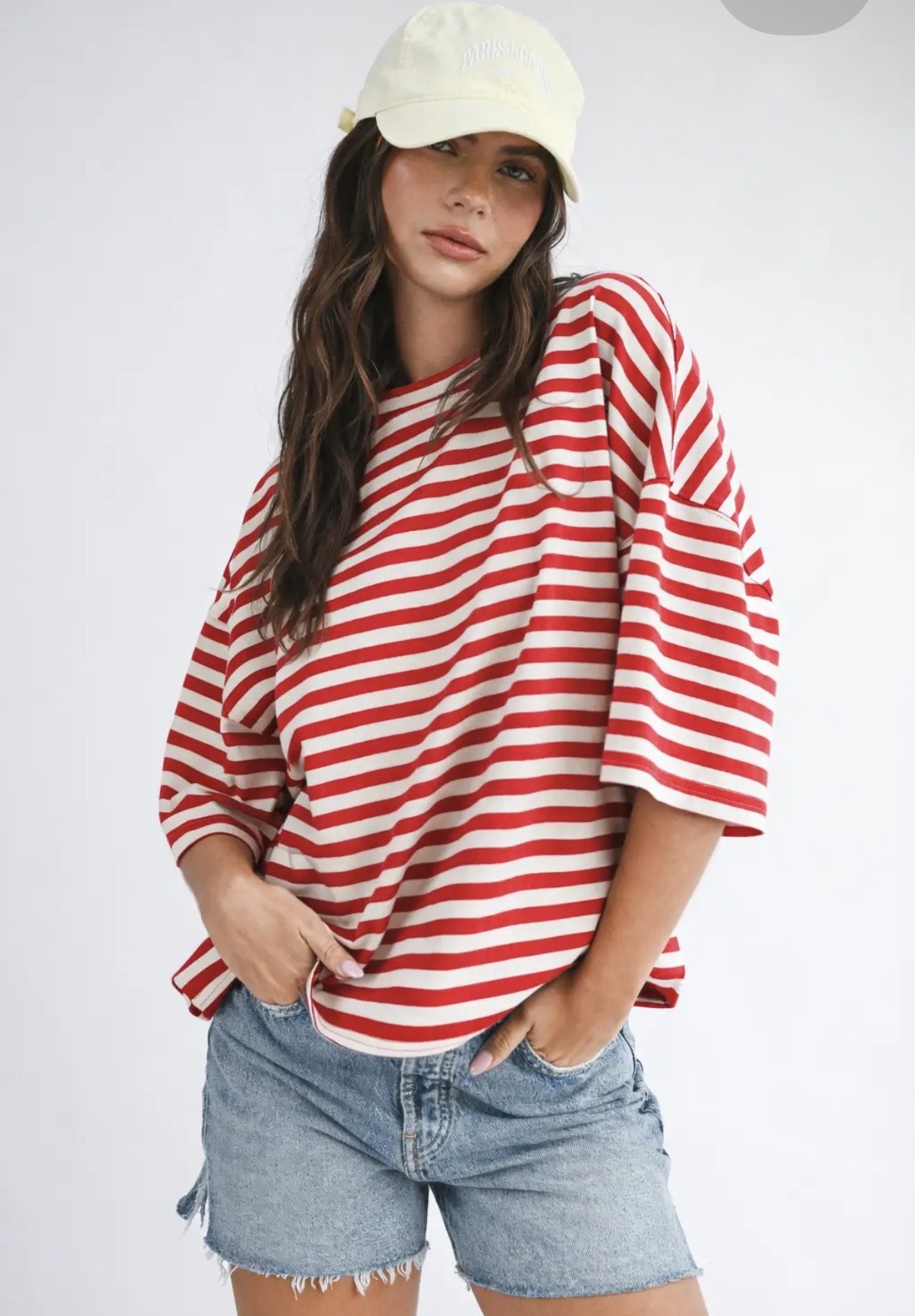 Striped Boyfriend Tee