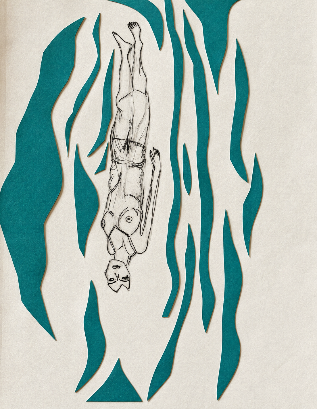 Inverted Figure Among Teal Ribbons.png