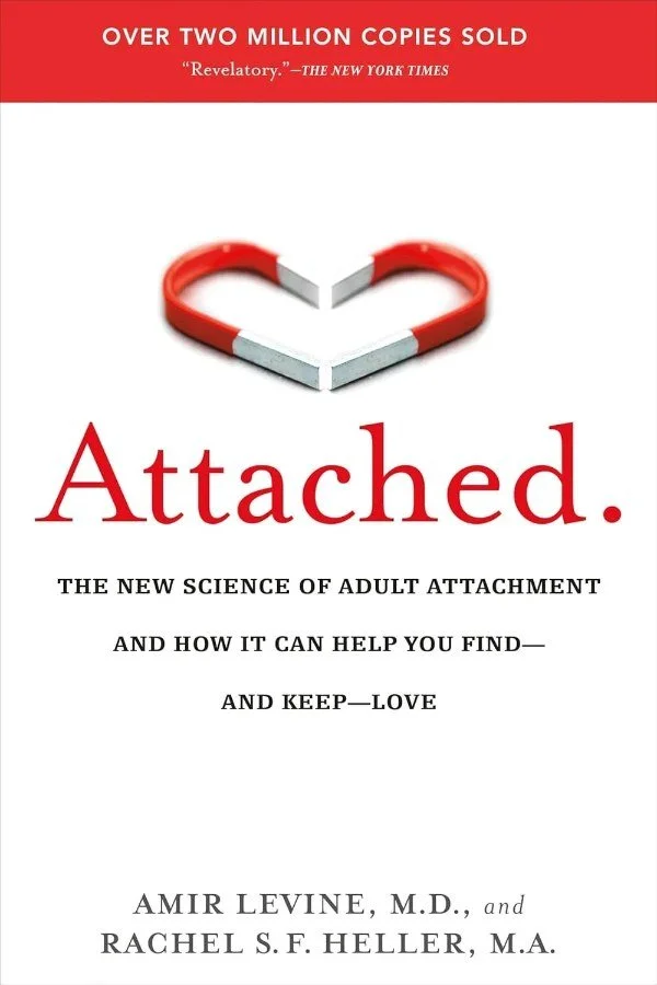 Attached by Amir Levine, MD, and Rachel Heller, book cover