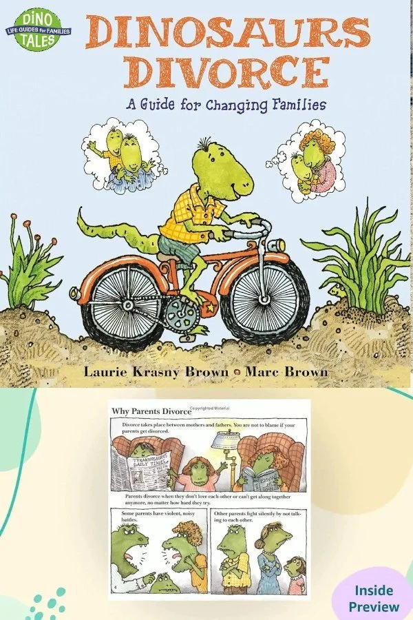Dinosaurs Divorce by Laurene Krasny Brown and Marc Brown, book cover
