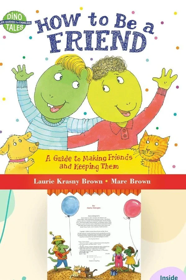 How to Be a Friend by Laurie Krasny Brown and Marc Brown, book cover