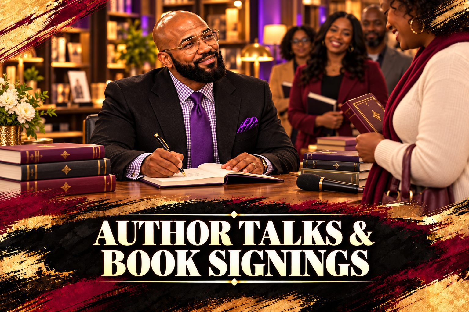 Author Talks & Book Signings