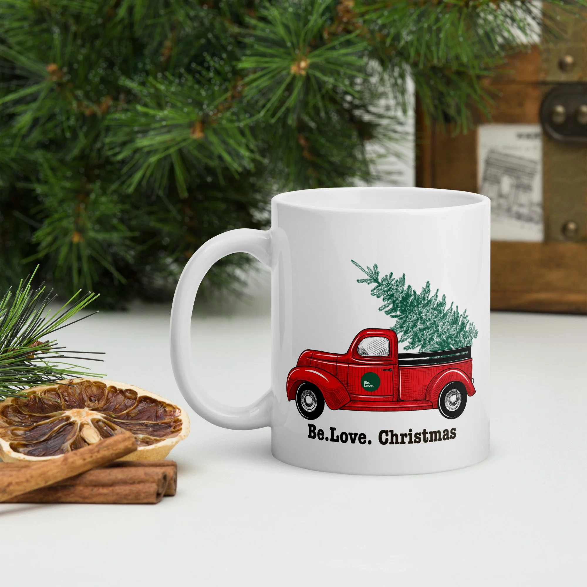 Be.Love. Christmas Mug