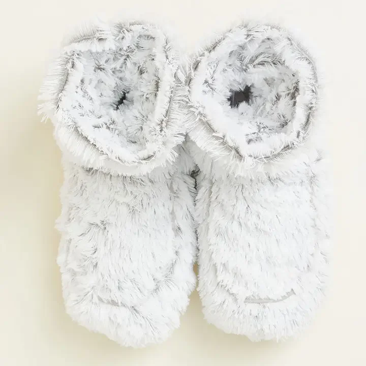 Marshmallow Warmies Boots Top Selling Wellness Item (microwavable)
