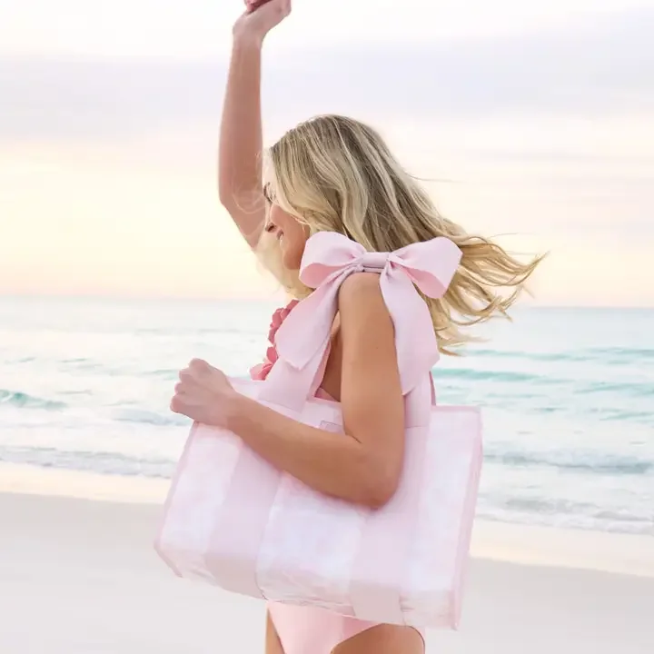 Case-Mate Afternoon Rosé Bow Jelly Tote Bag (Classic)