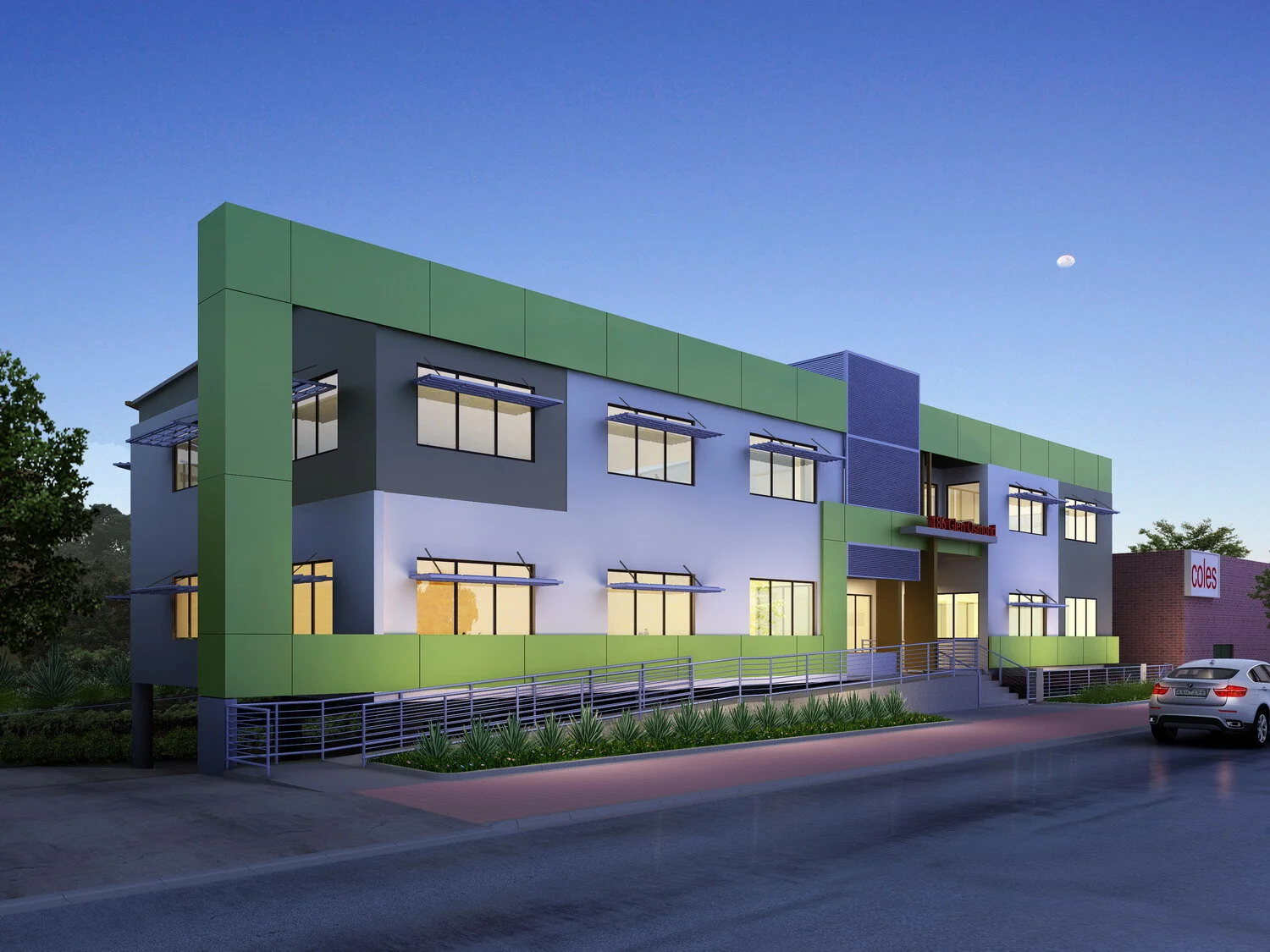 Commercial Project - Adelaide, South Australia - Commercial spaces share an embedded network