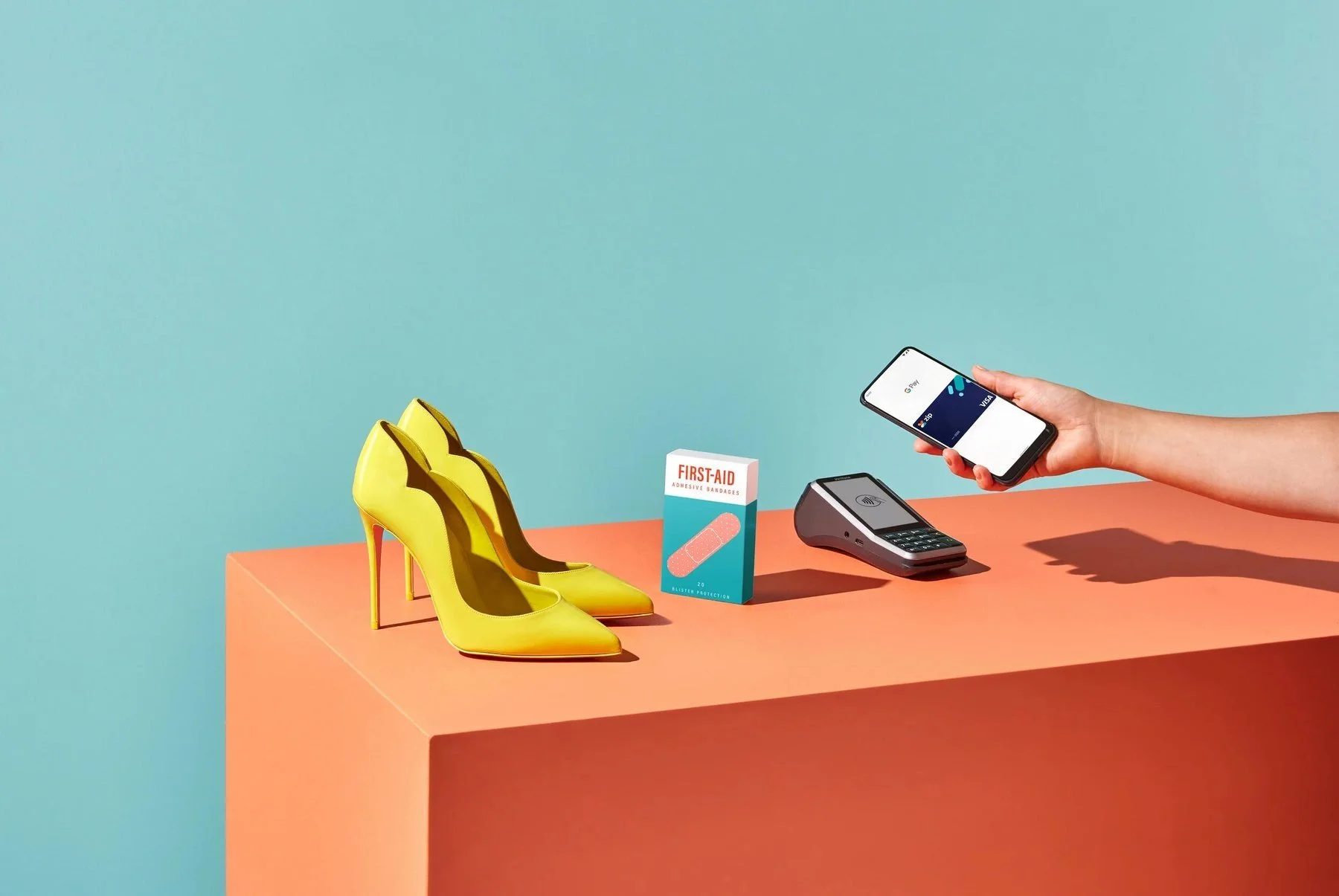Heels and blister plasters