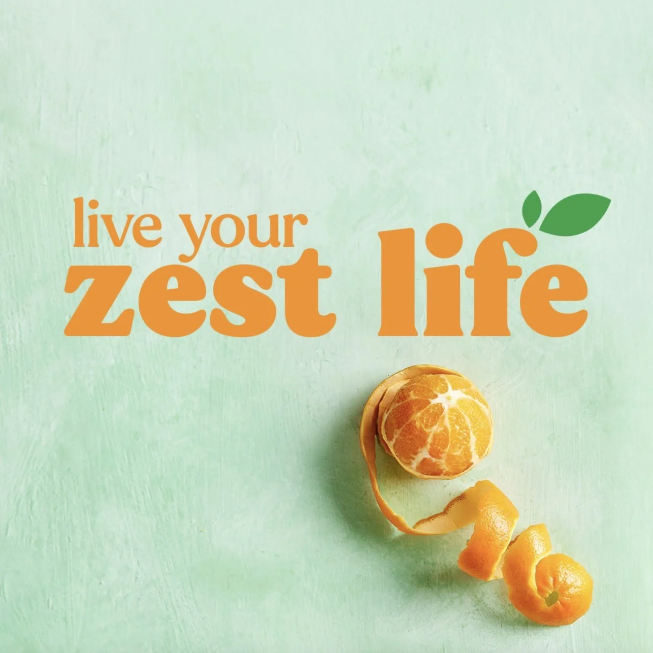 Aussie Oranges social post: Live your zest life