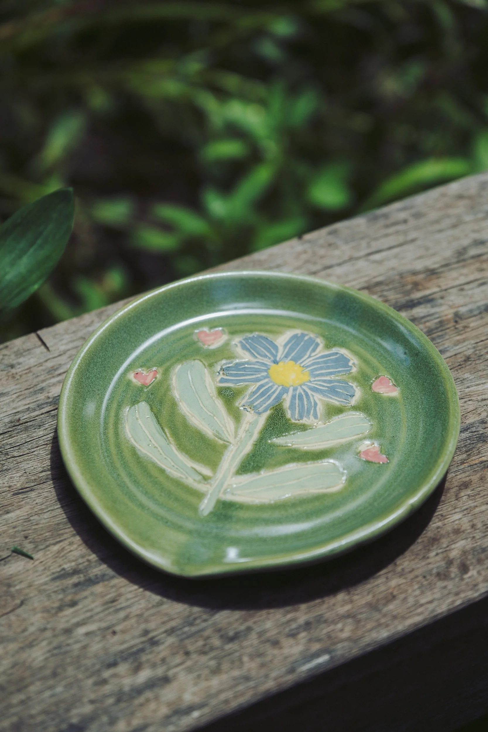 Cornflower – Green Spoon Rest