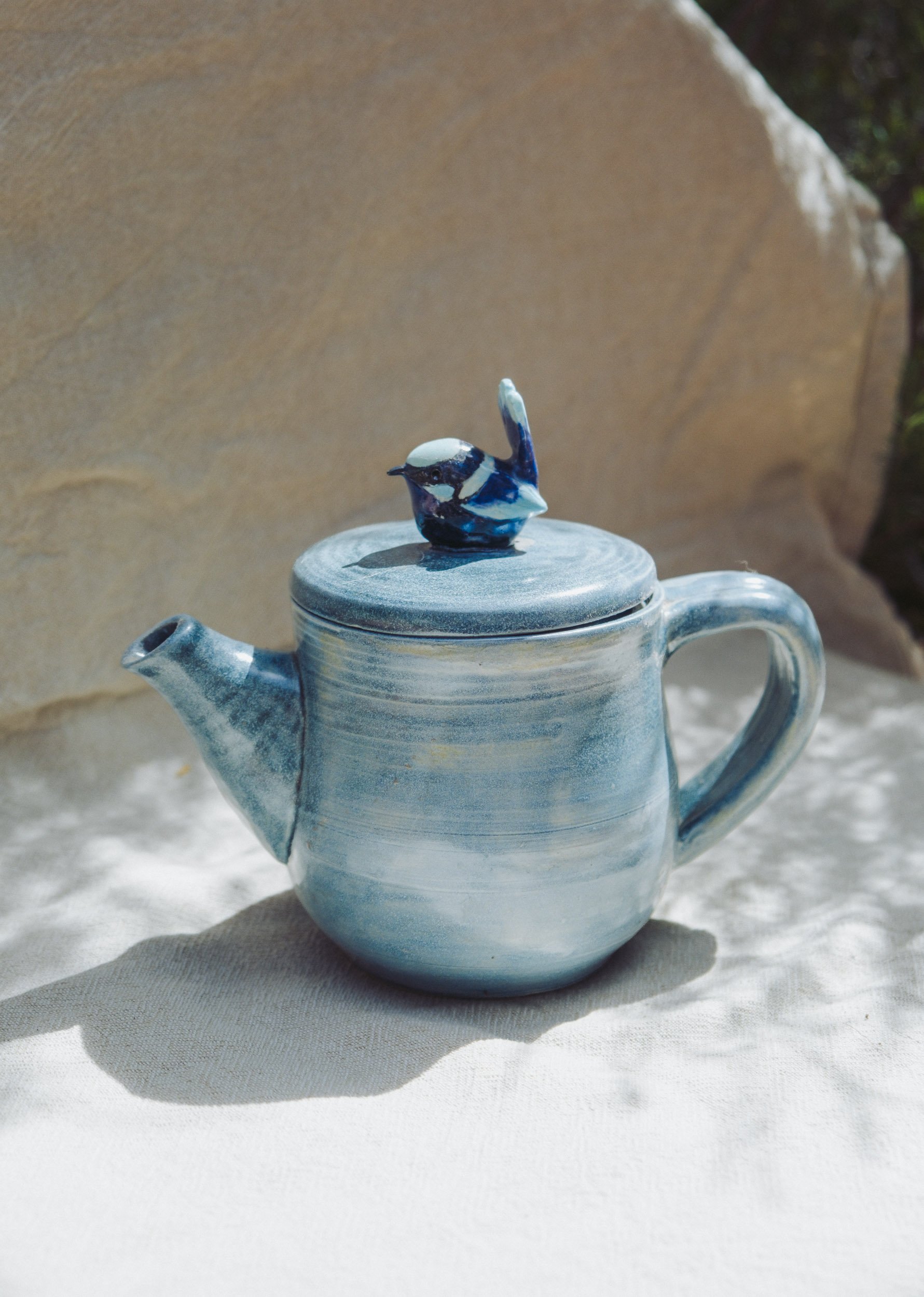 Morning Sky – Pale Blue Teapot