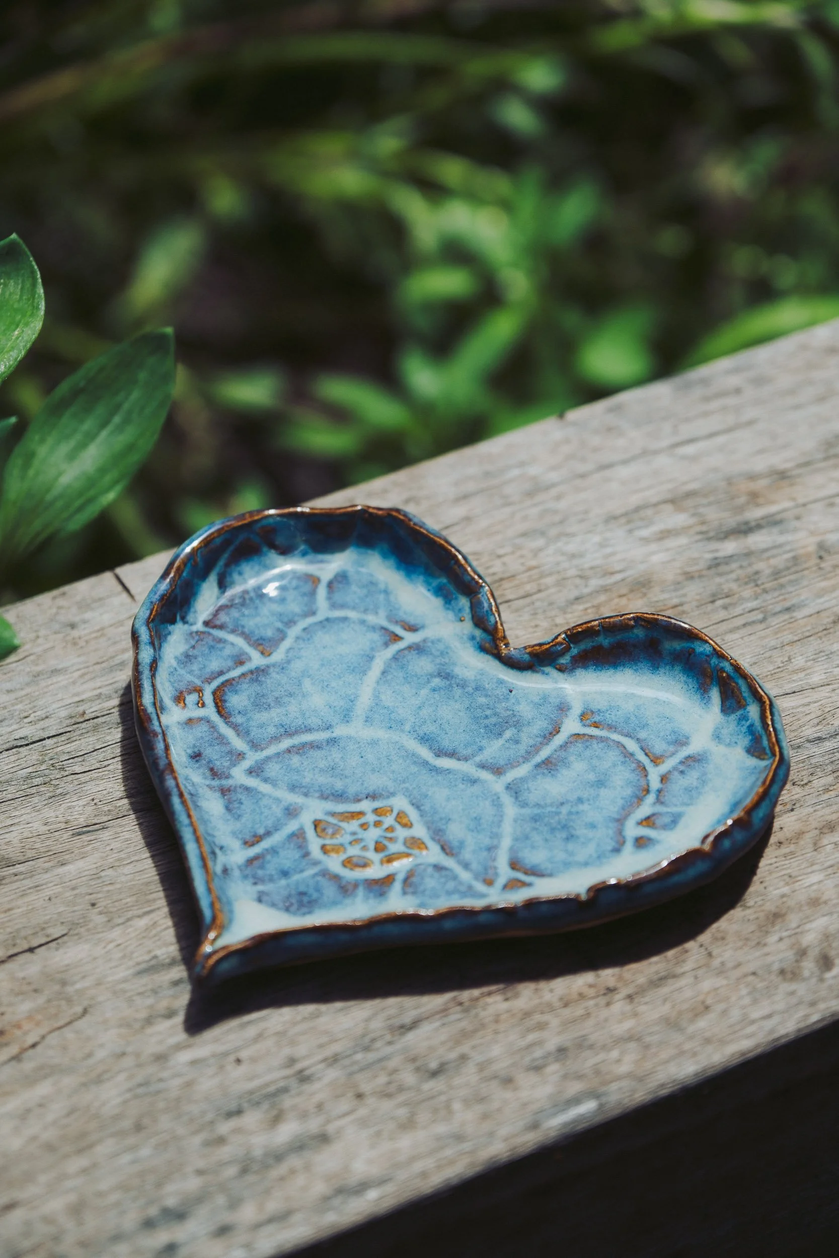 Blue Heart – Heart Spoon Rest