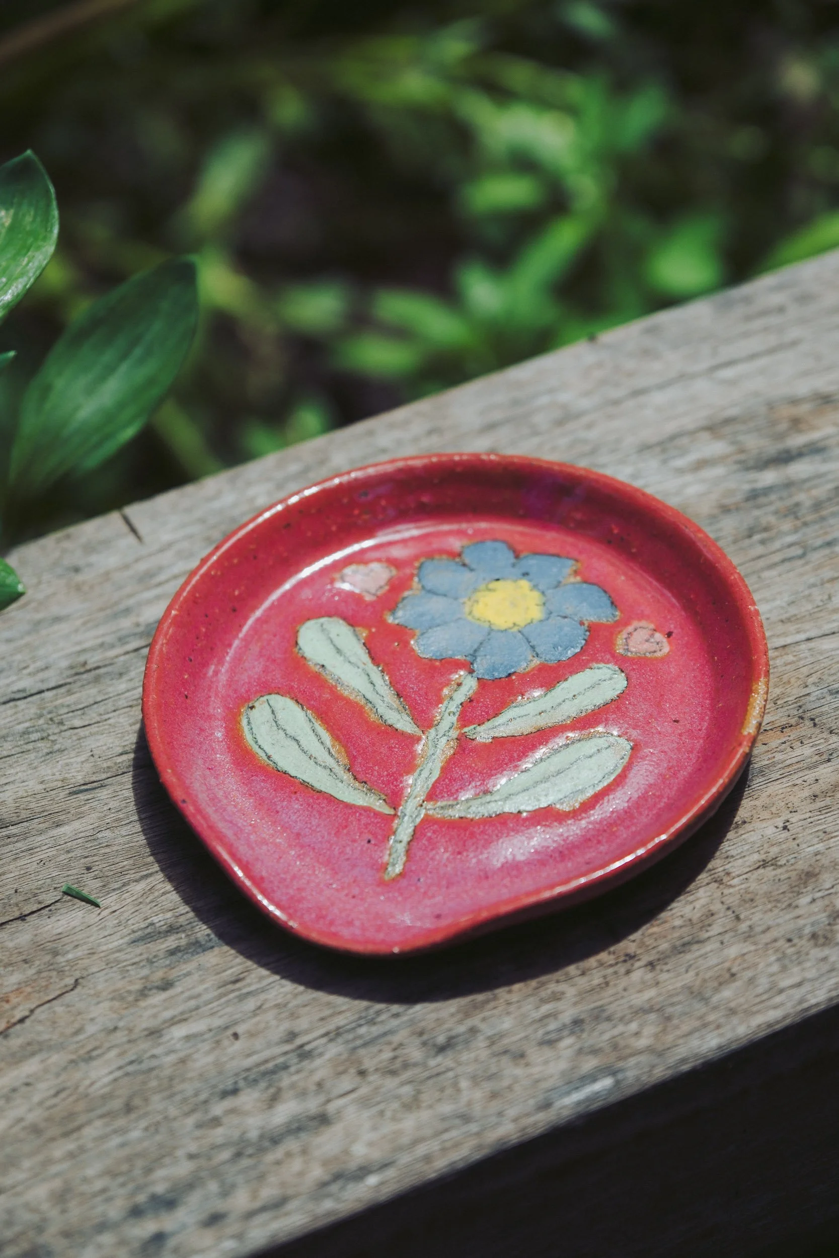 Poppy – Red Flower Spoon Rest