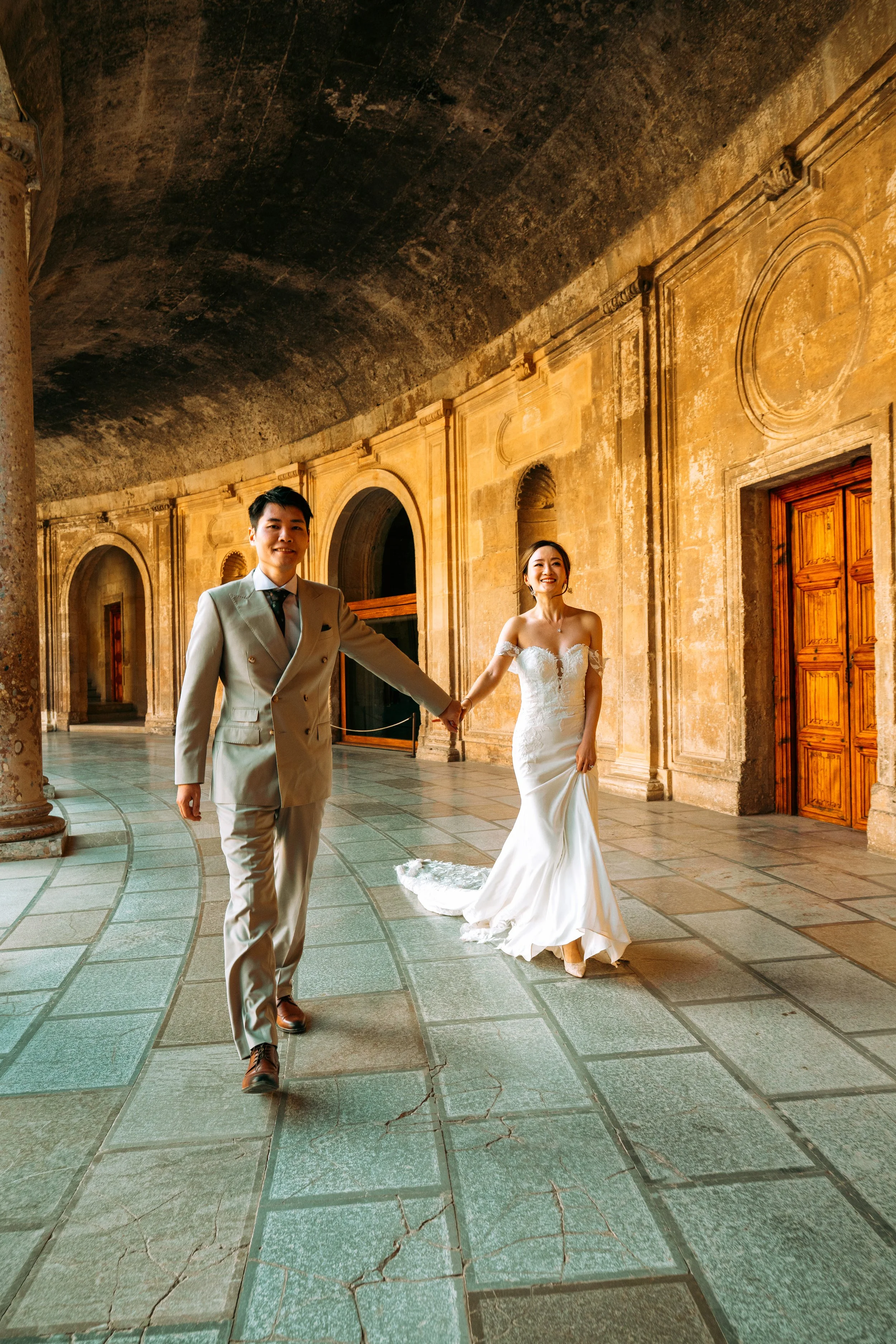 Wedding photoshoot in the Nasrid Palaces (Copy)